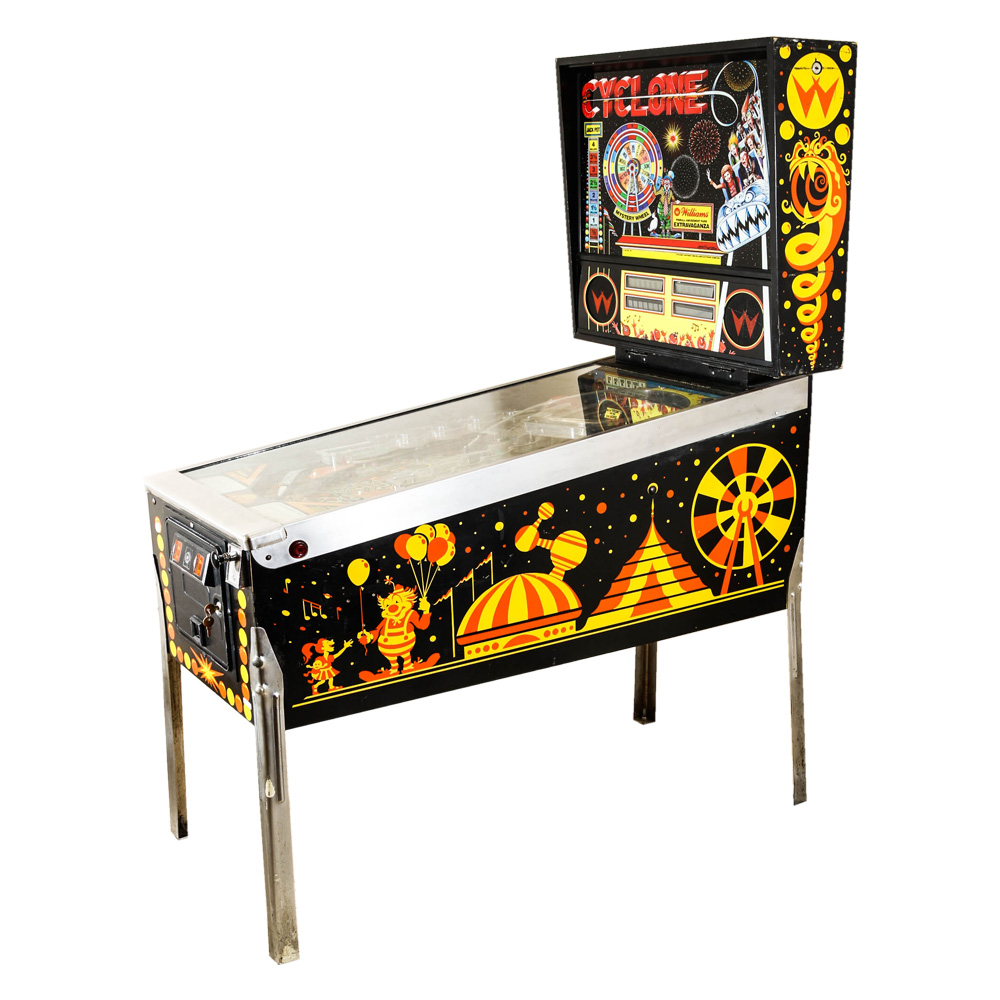 Vintage 1988 Williams "Cyclone" Pinball Machine