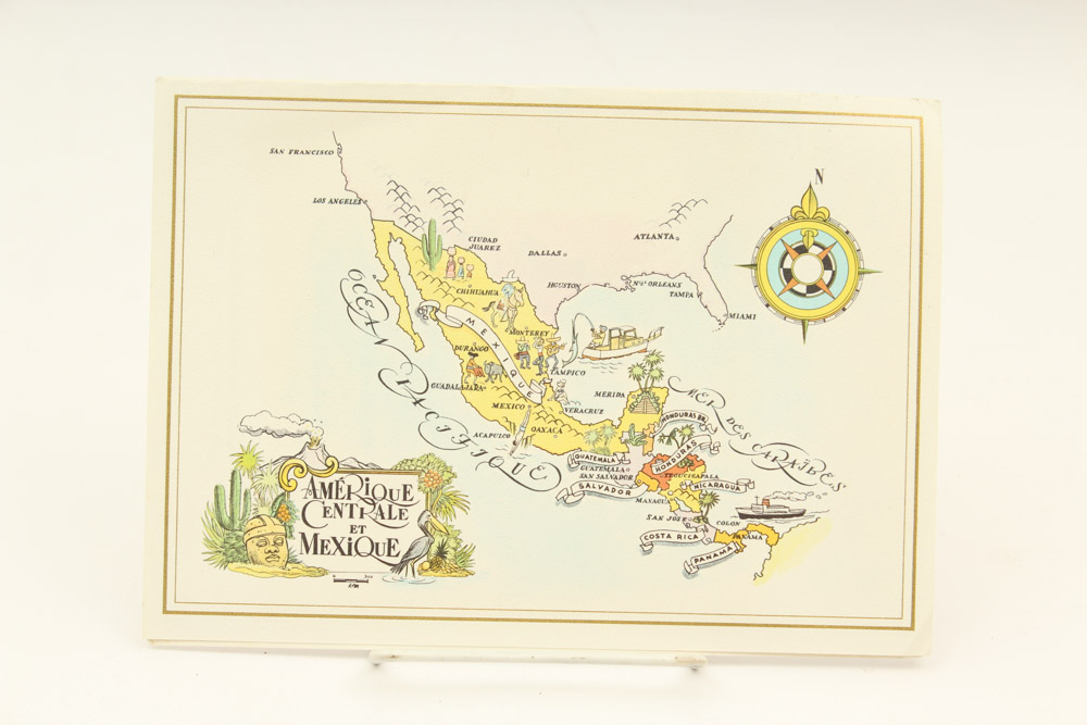 Vintage Pan American Airline Menu Collection