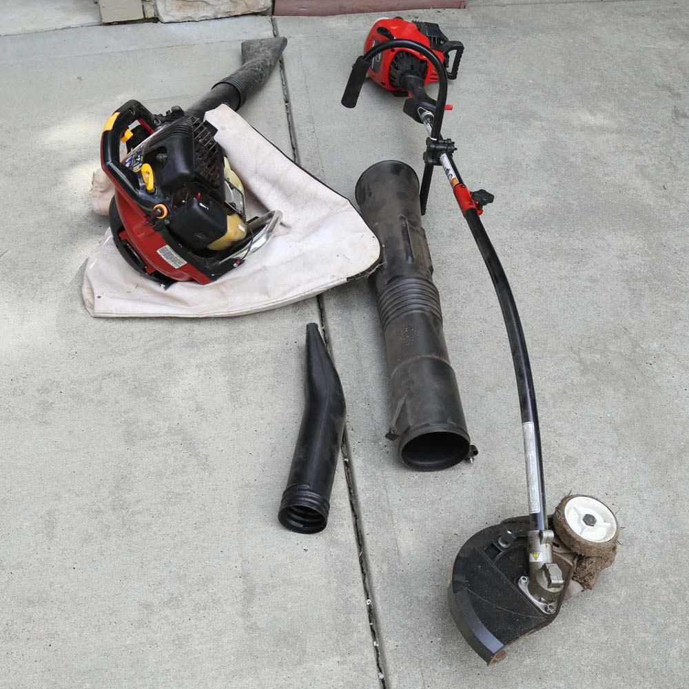 Troy-Bilt TB90BC Weed Eater and Homelite Vac Attack II