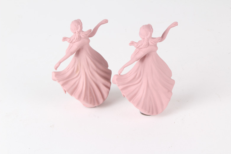 Wedgwood Trinket Box With Two Dancer Figurines