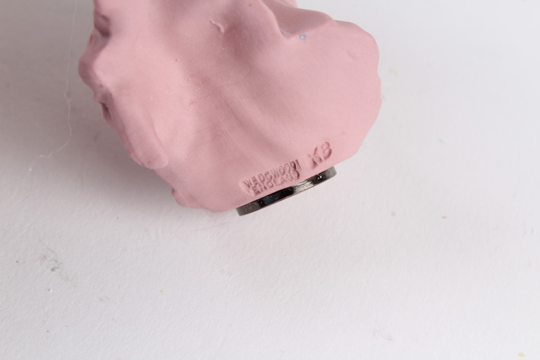 Wedgwood Trinket Box With Two Dancer Figurines