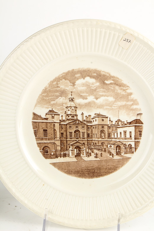 Two Wedgwood Ceramic Plates