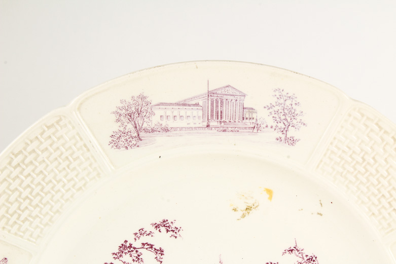 Two Wedgwood Ceramic Plates