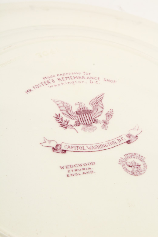 Two Wedgwood Ceramic Plates