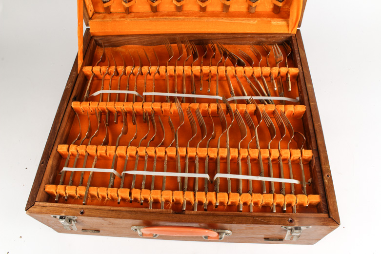 Vintage Mid-Century Flatware Set by Gold Field