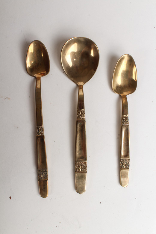 Vintage Mid-Century Flatware Set by Gold Field