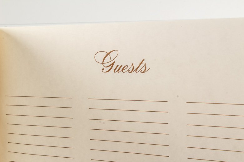 "Our Wedding" Photo Album and Guest Book