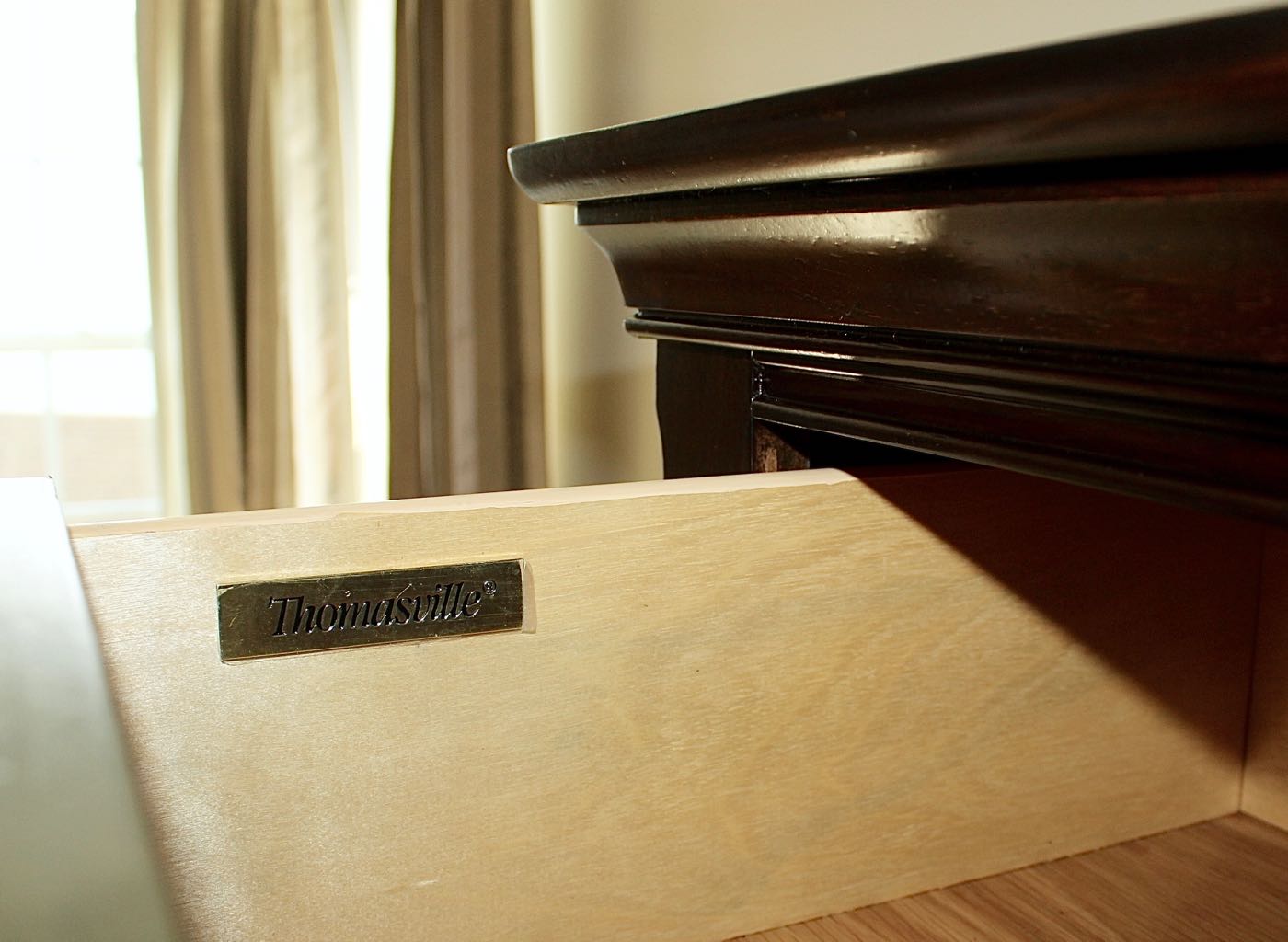 Thomasville Highboy Dresser and Mirror