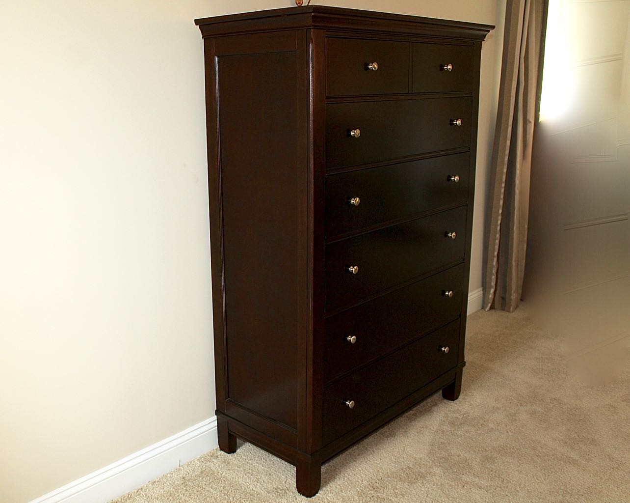 Thomasville Highboy Dresser and Mirror