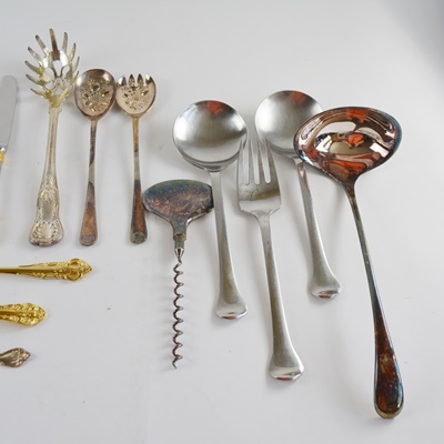 Silver Plated Serving Utensils