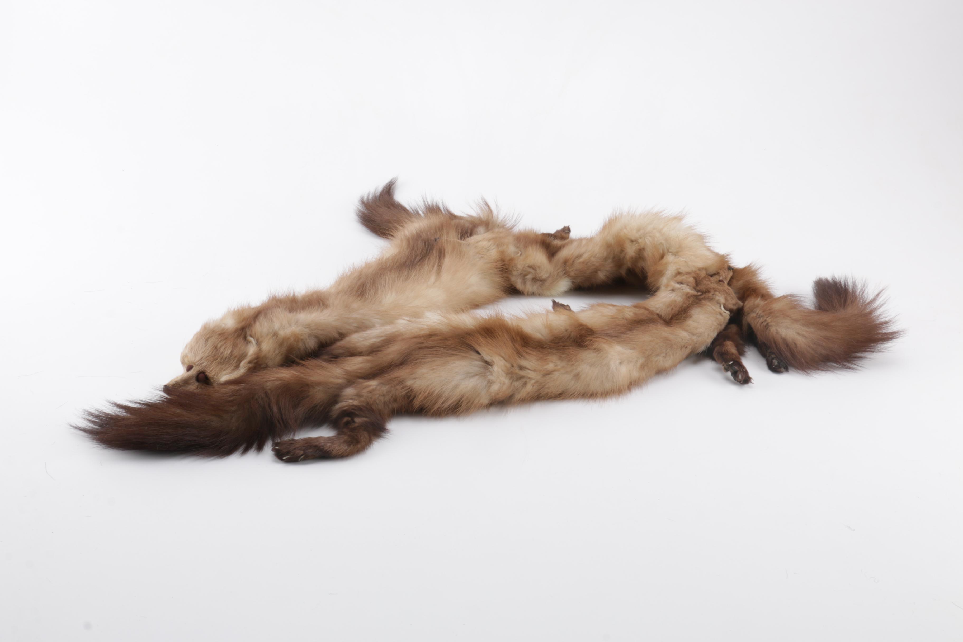 Tan Mink Stole