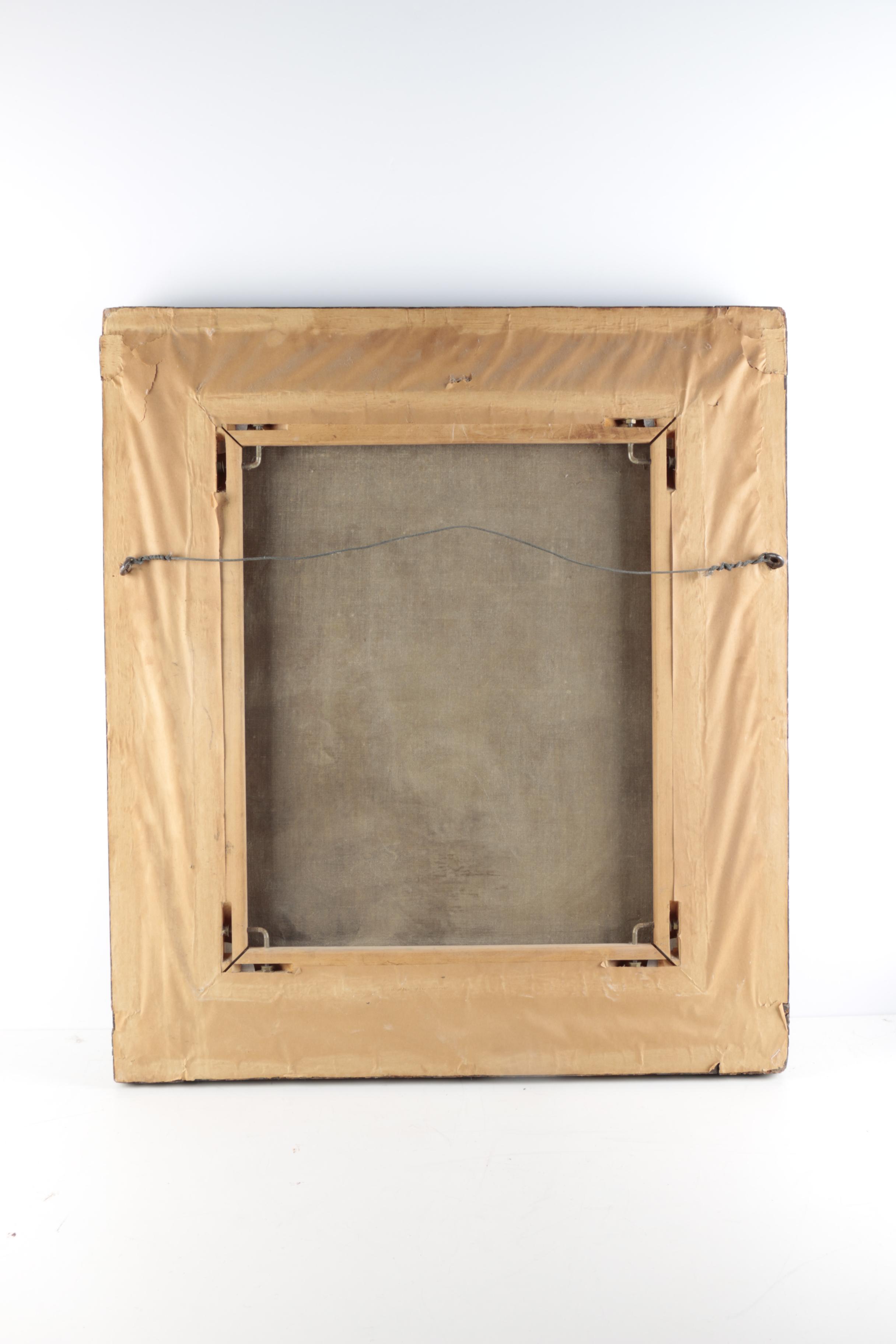 Oil Painting on Canvas Portrait of a Young Man