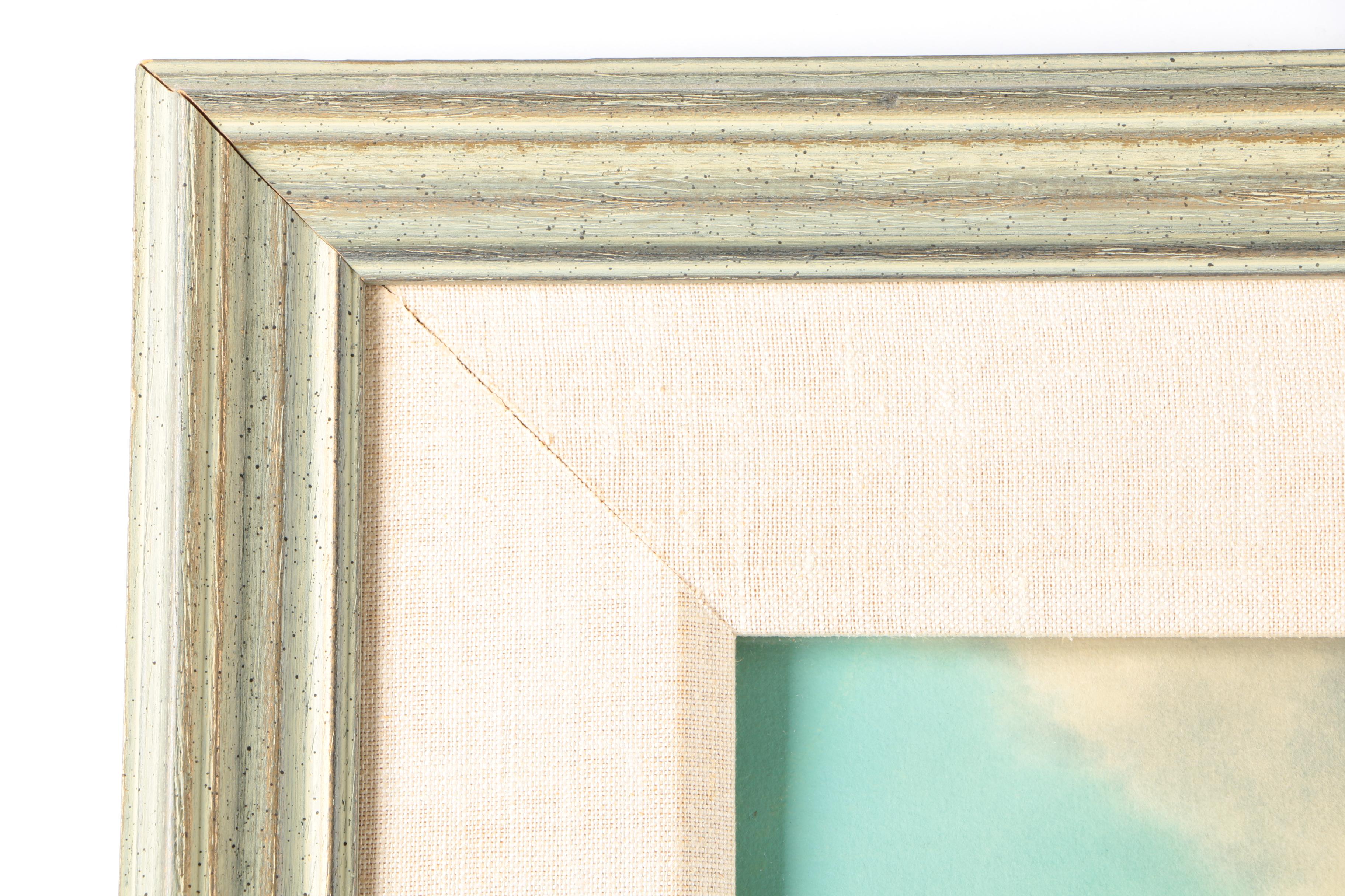 George Howell Gay Watercolor Seascape