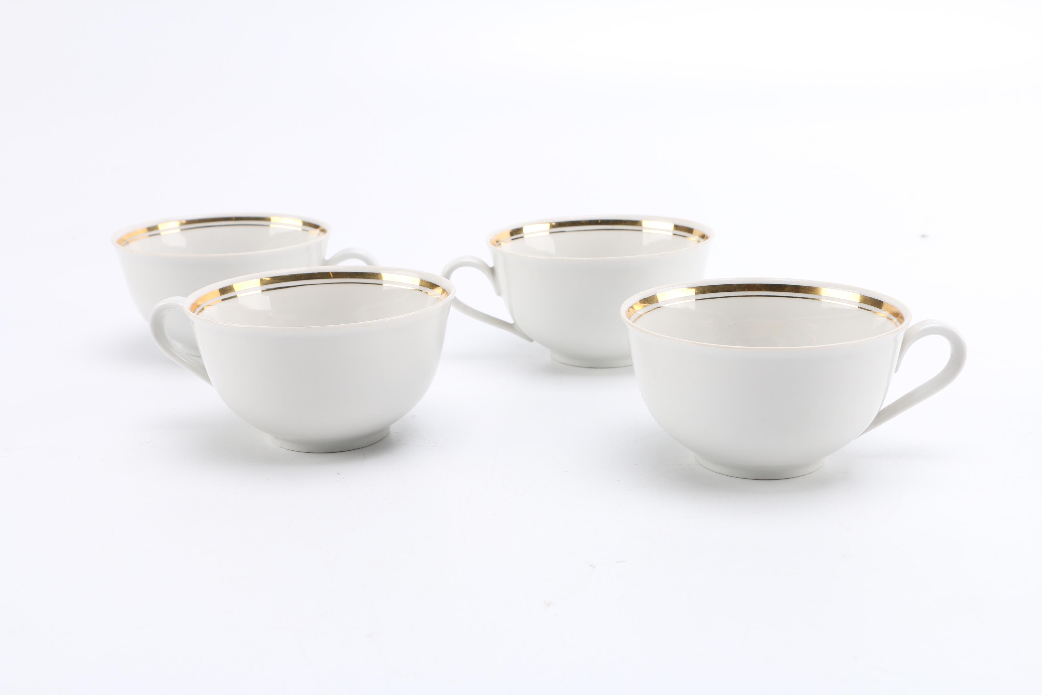 Assorted Teacups and Saucers From Bavaria