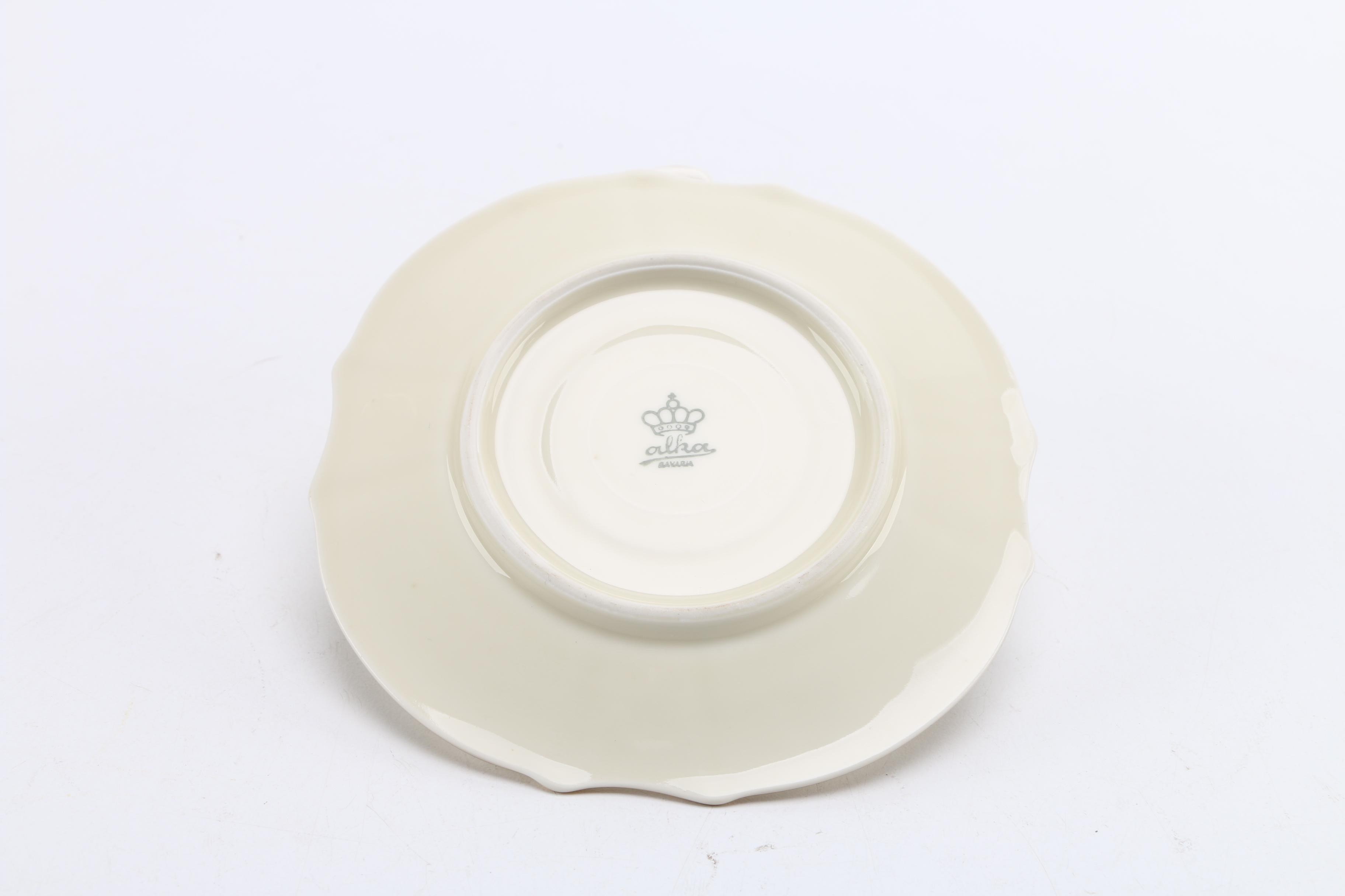 Assorted Teacups and Saucers From Bavaria