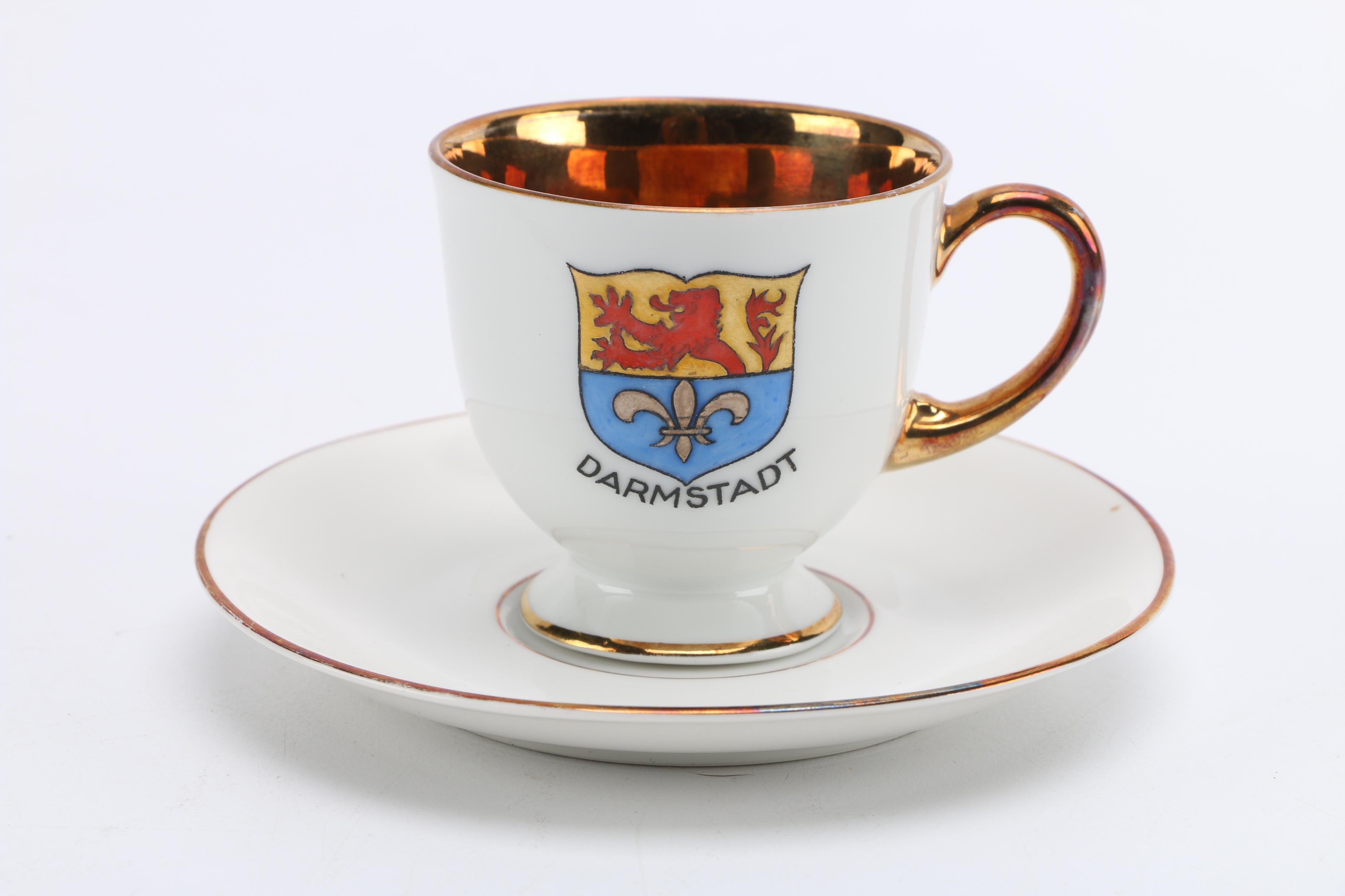 Assorted Teacups and Saucers From Bavaria