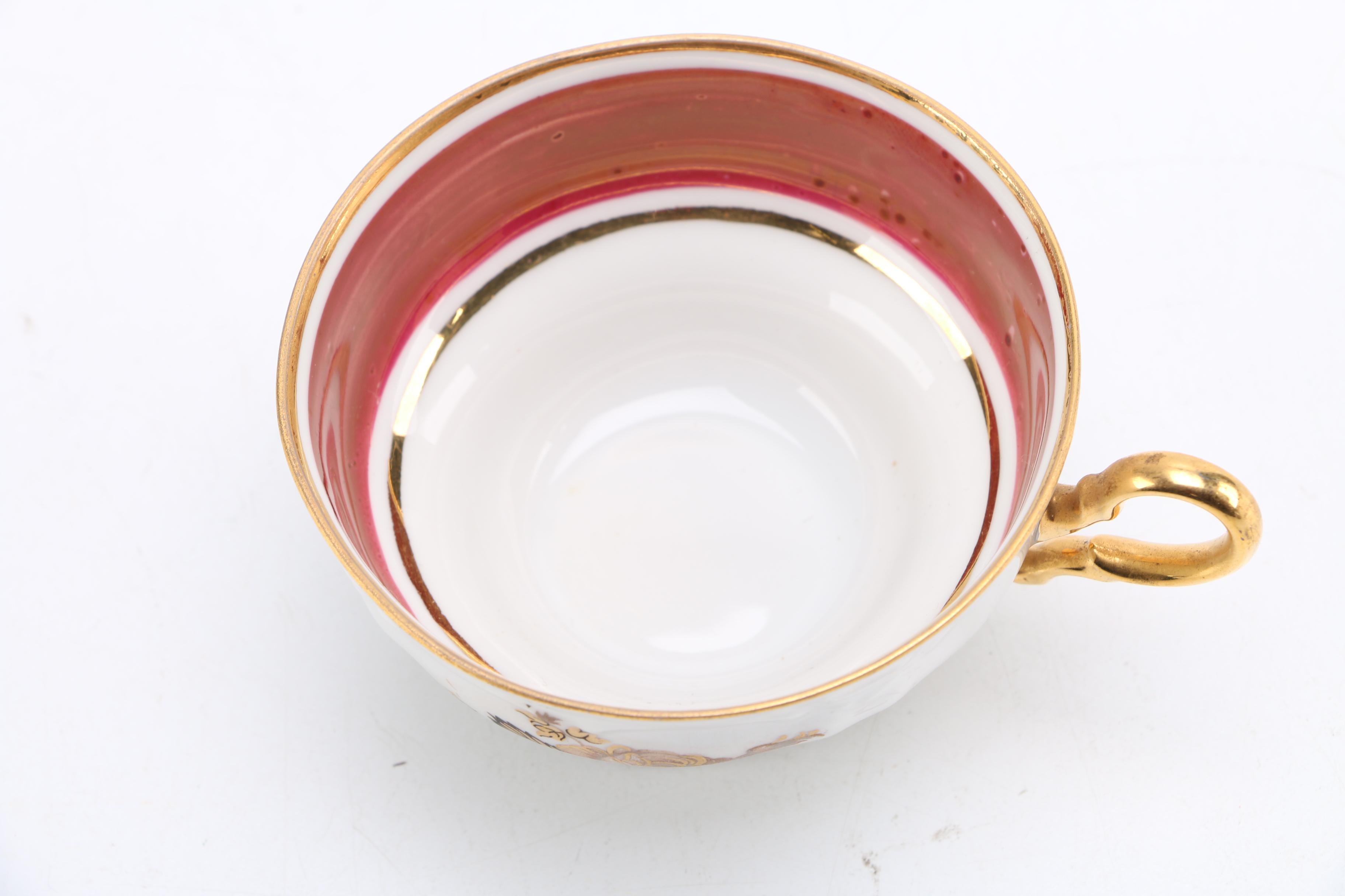 Assorted Teacups and Saucers From Bavaria