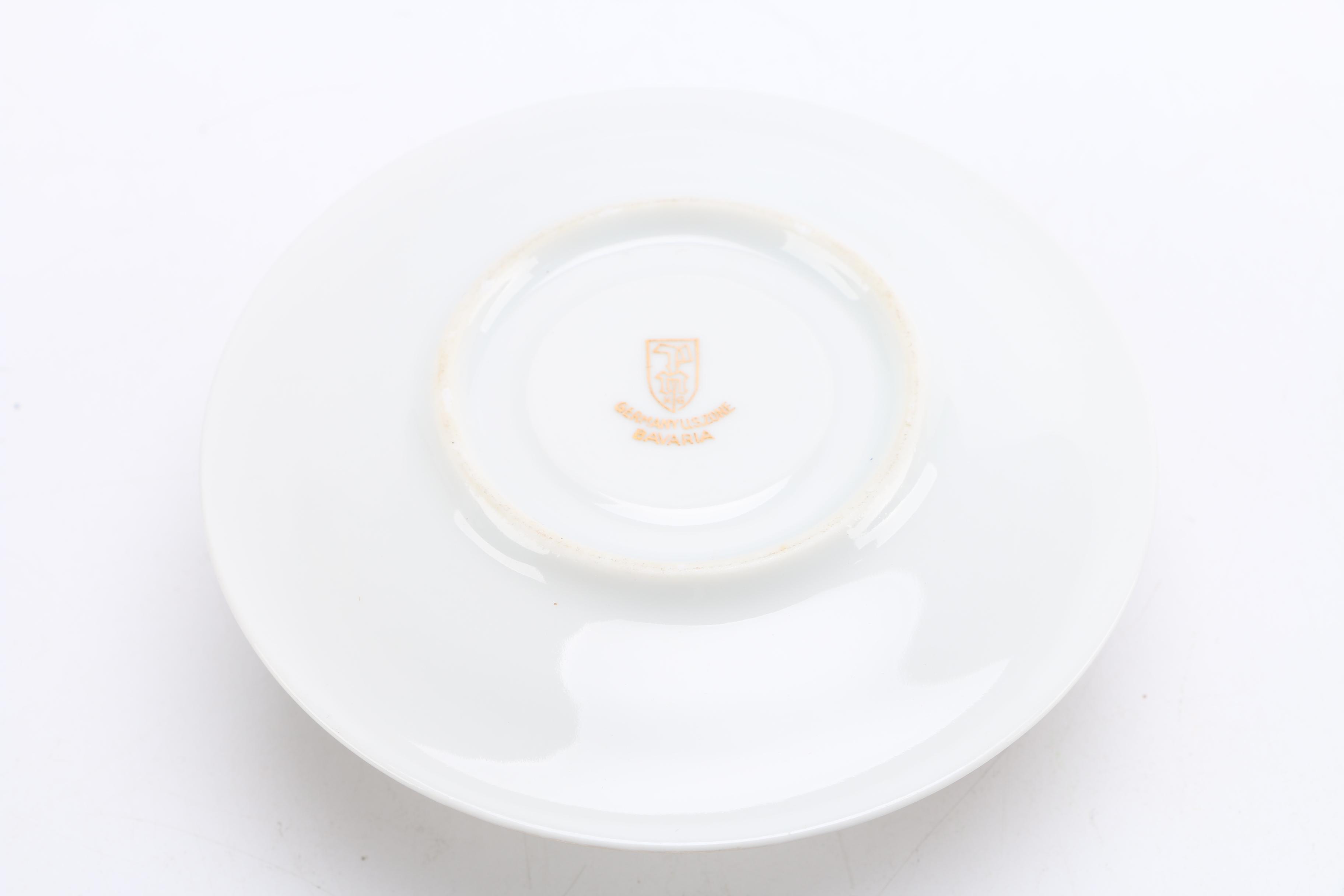 Assorted Teacups and Saucers From Bavaria