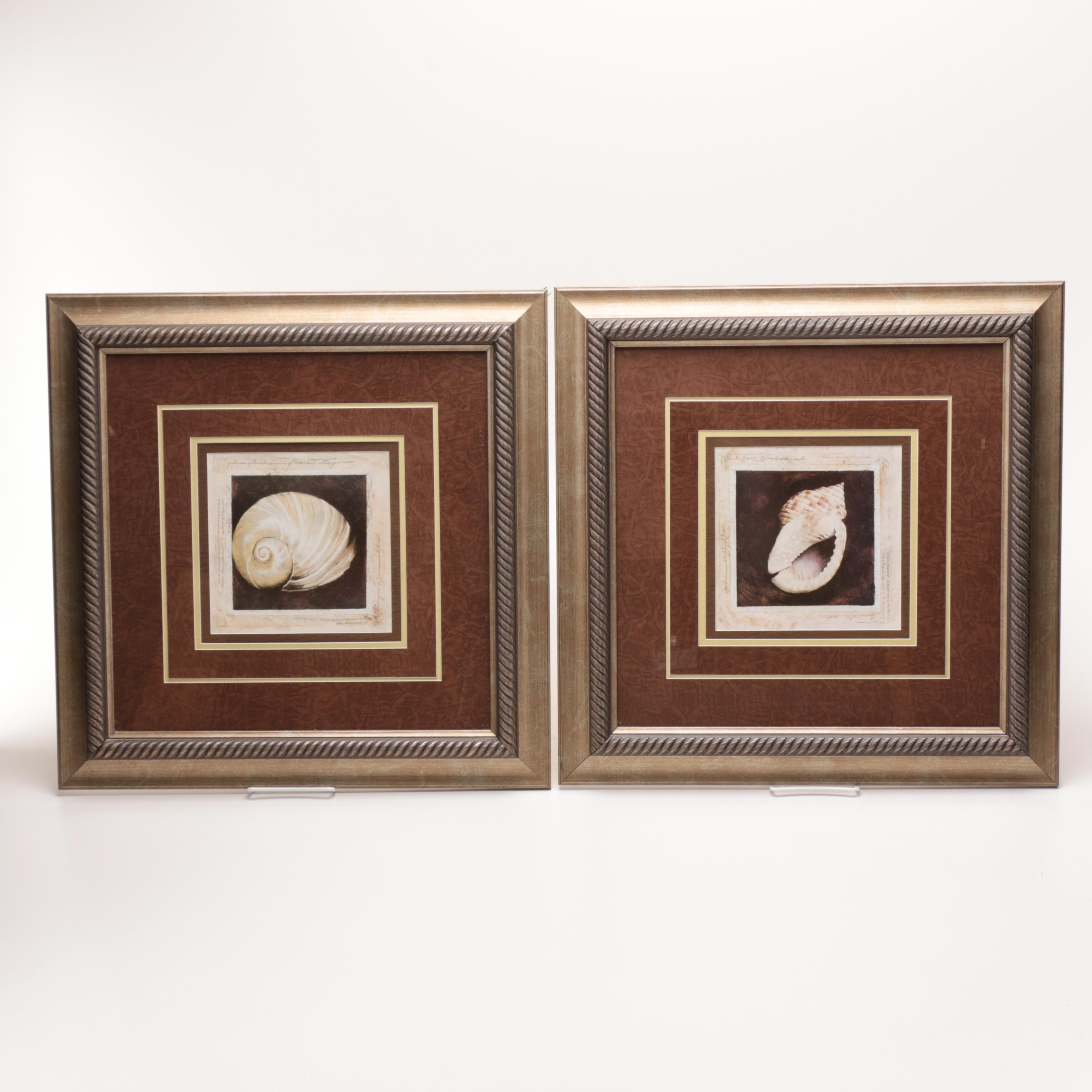 After Dennis Carney Offset Lithographs "Seaside I" and "Seaside II"