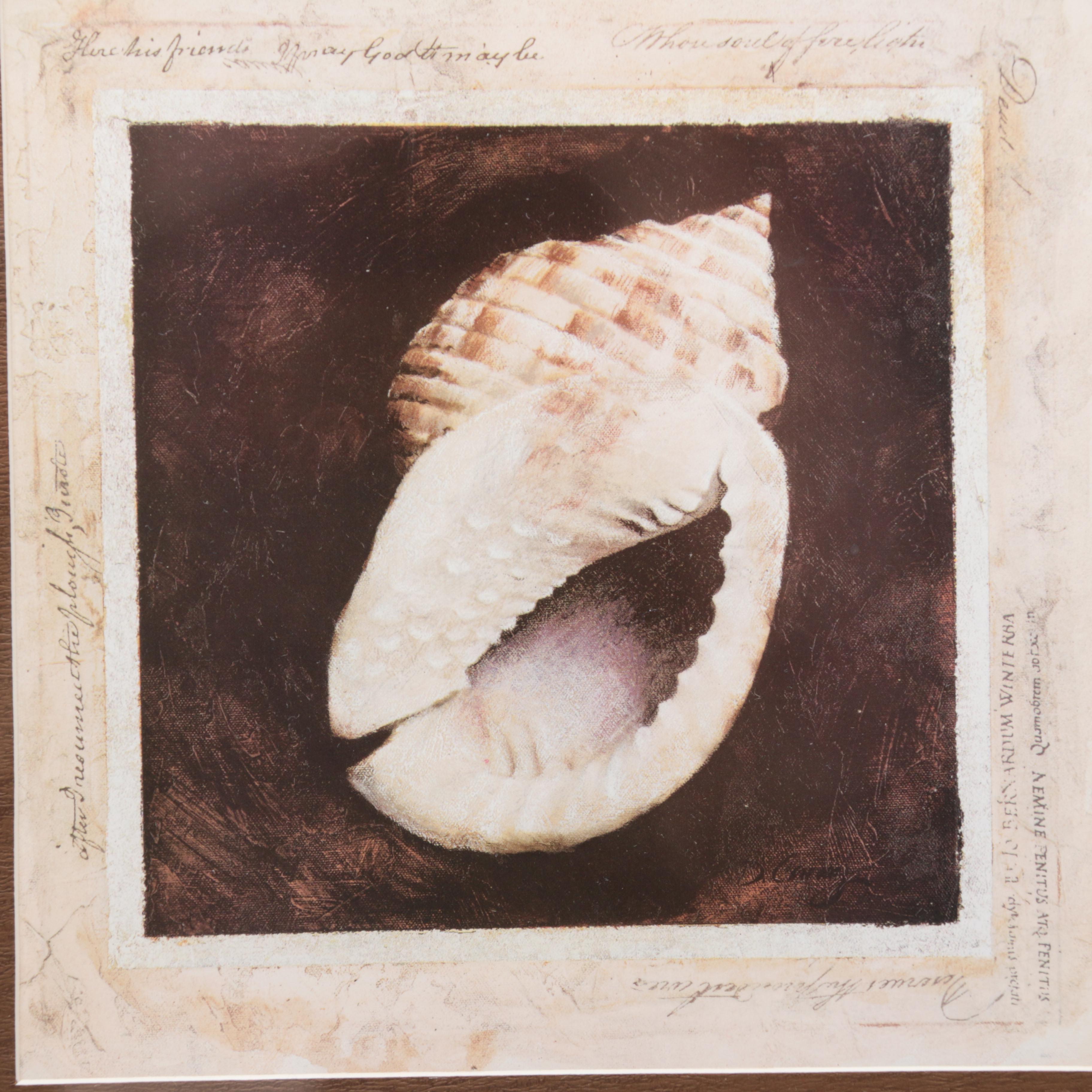 After Dennis Carney Offset Lithographs "Seaside I" and "Seaside II"
