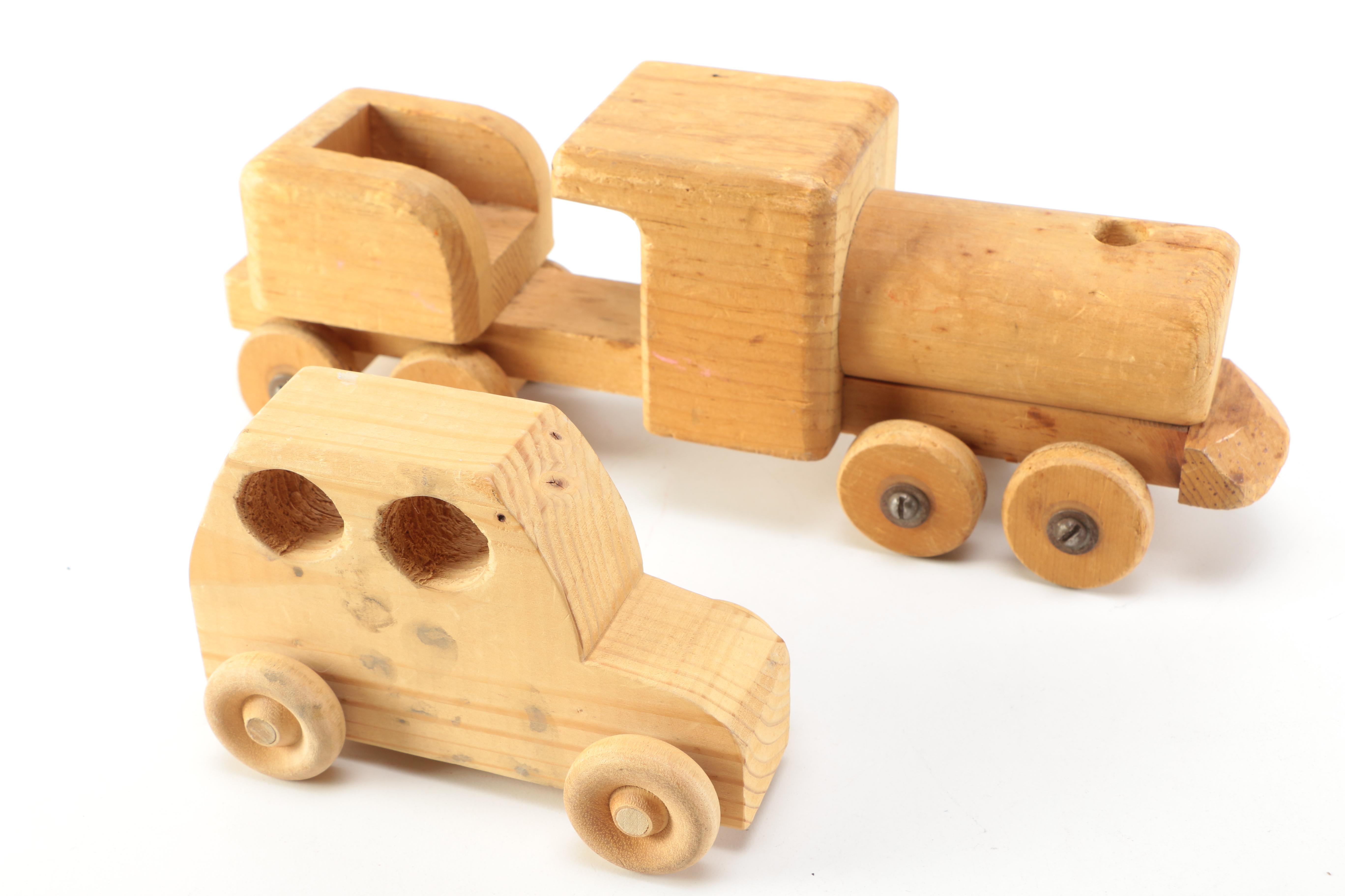 Wooden Toy Vehicles