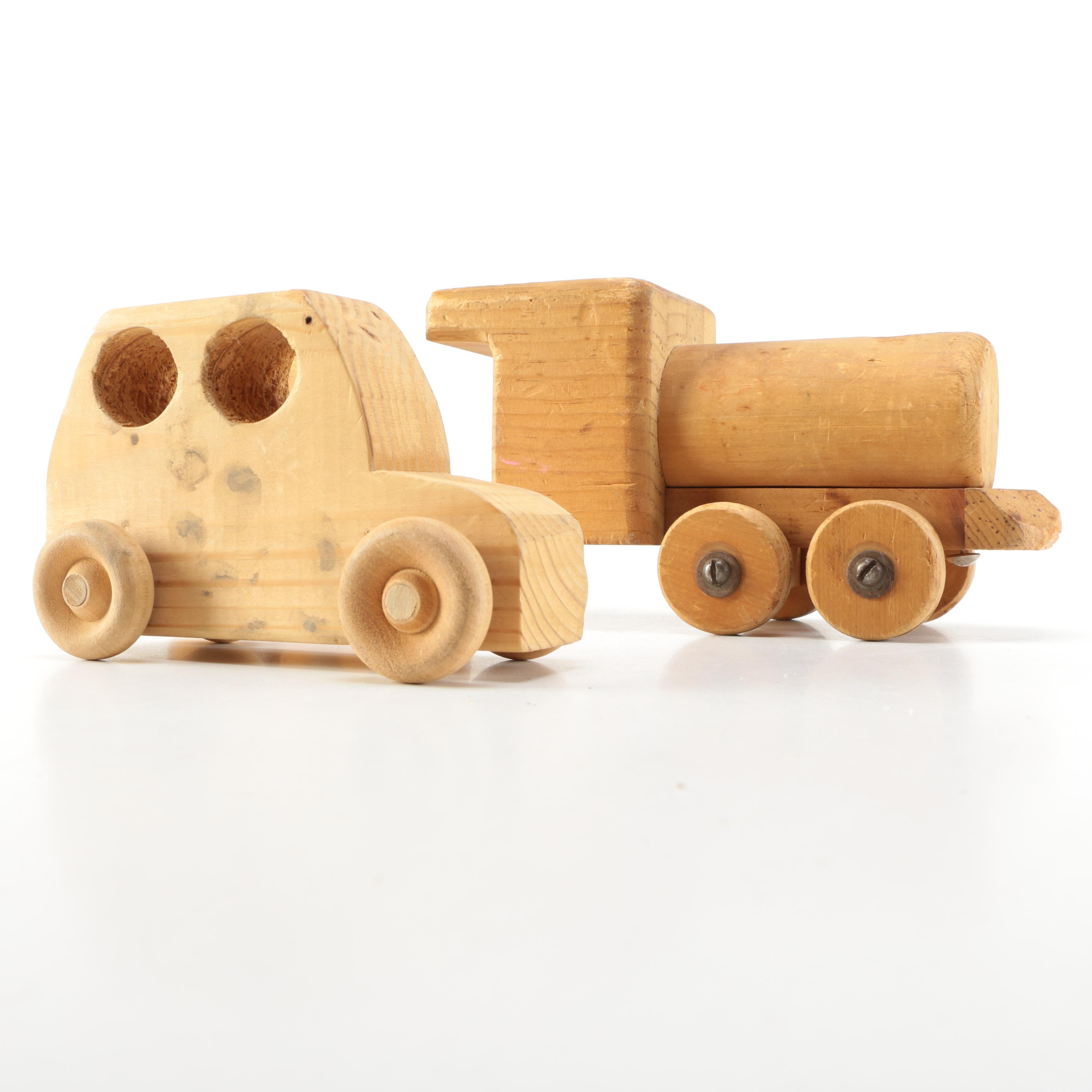Wooden Toy Vehicles