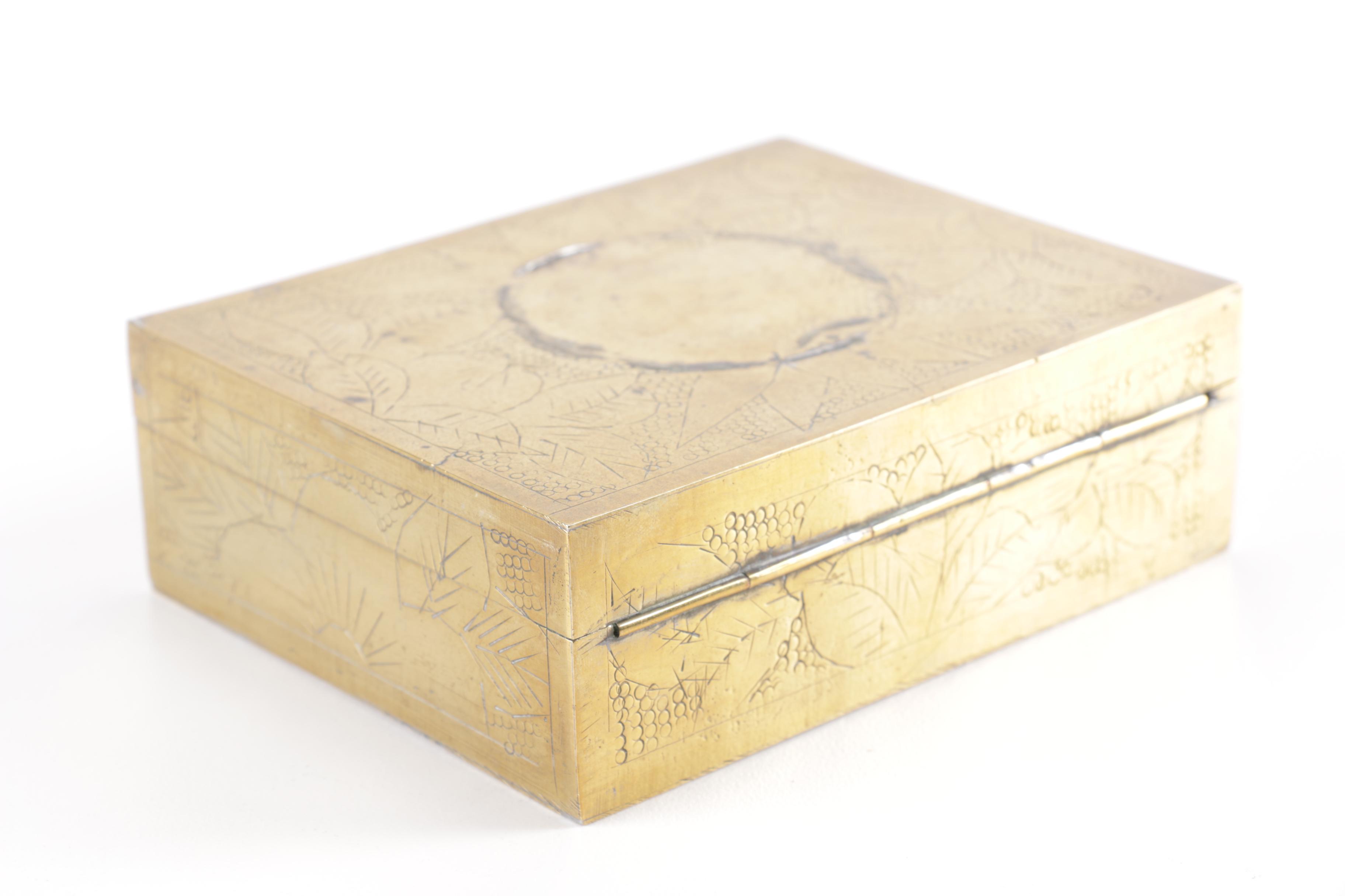 Etched Brass Boxes