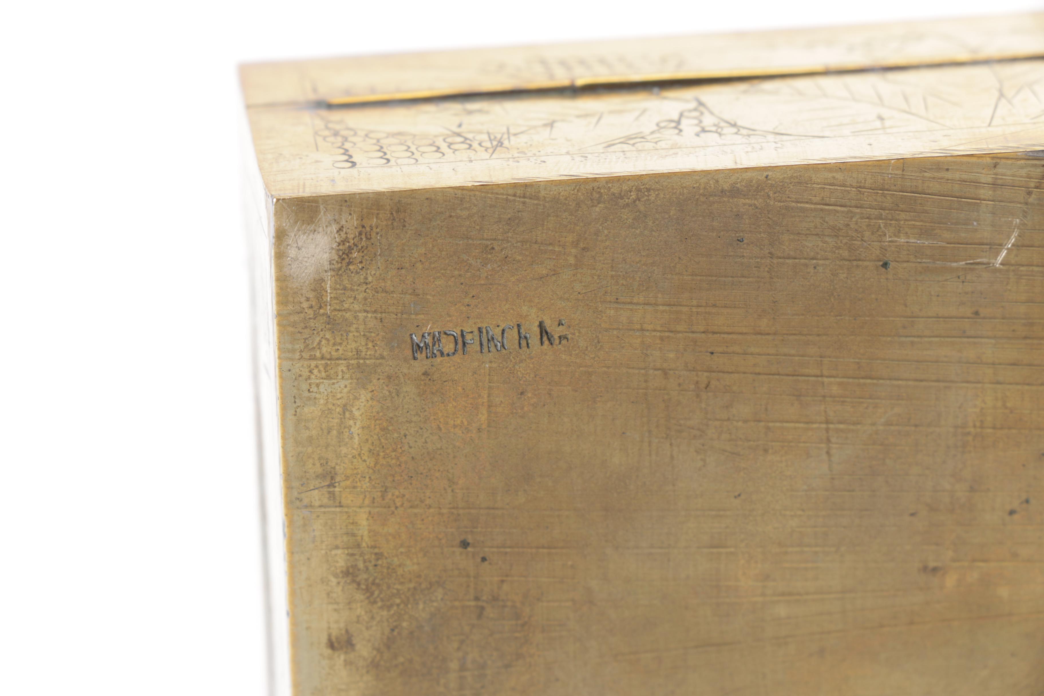 Etched Brass Boxes