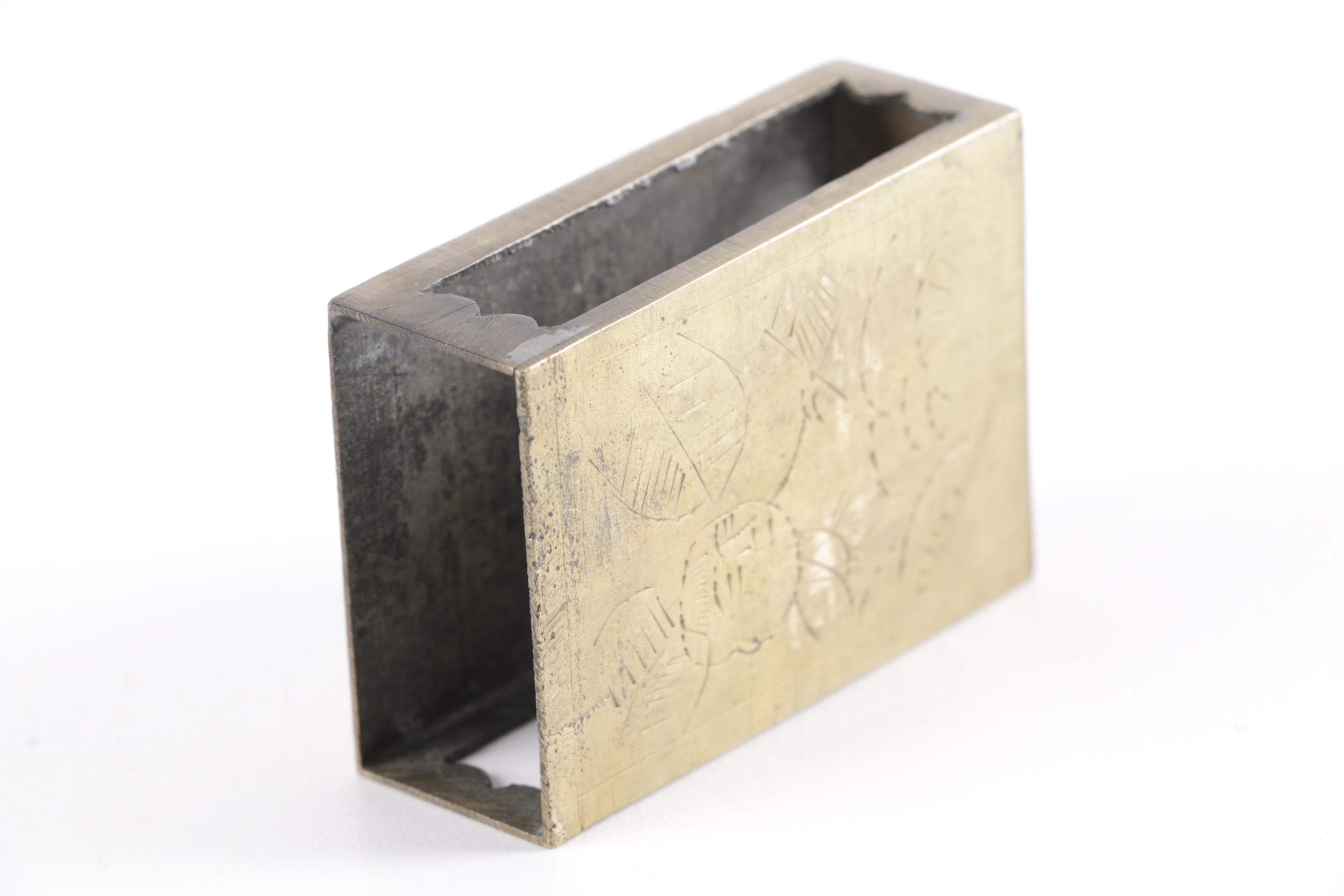 Etched Brass Boxes