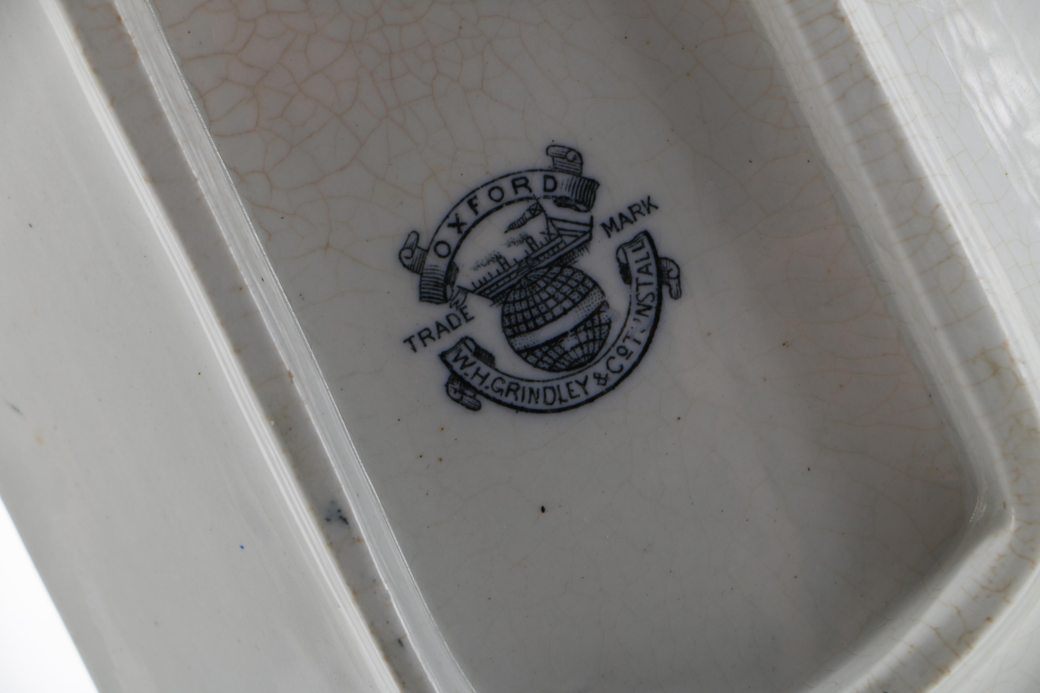 Porcelain Tableware Featuring W.H. Grindley & Co.