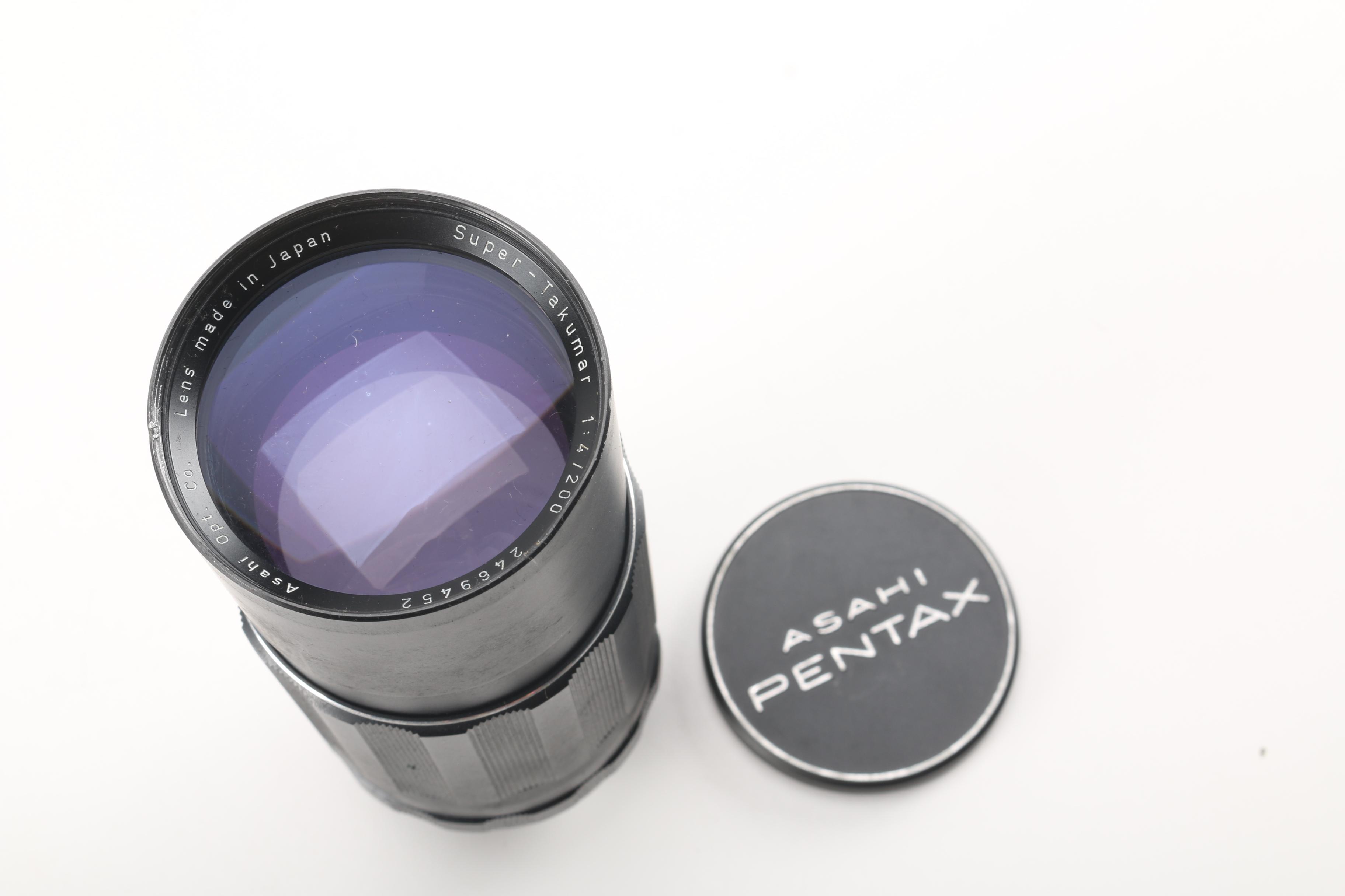 Pentax Spotmatic Camera and Accessories