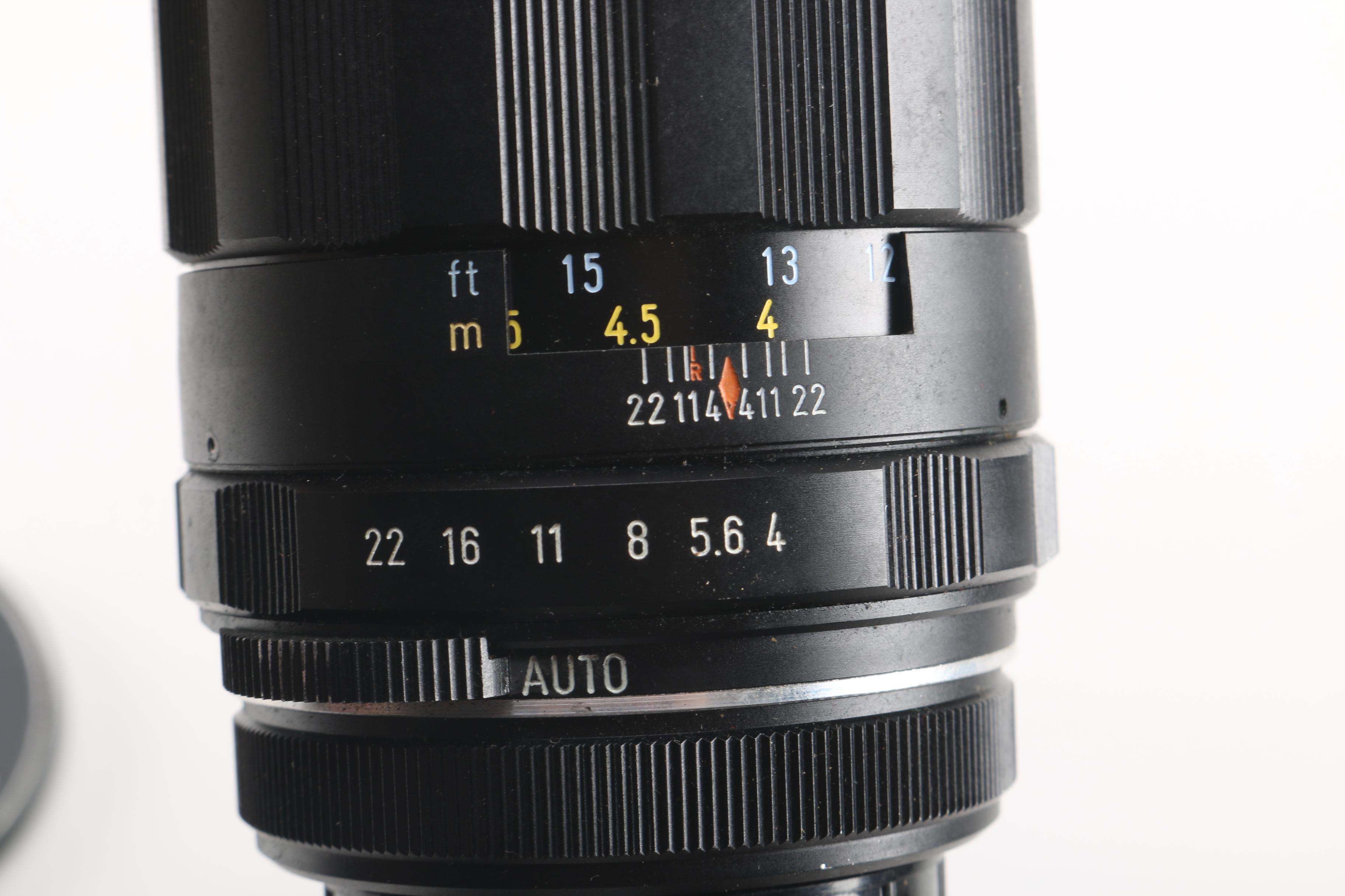 Pentax Spotmatic Camera and Accessories