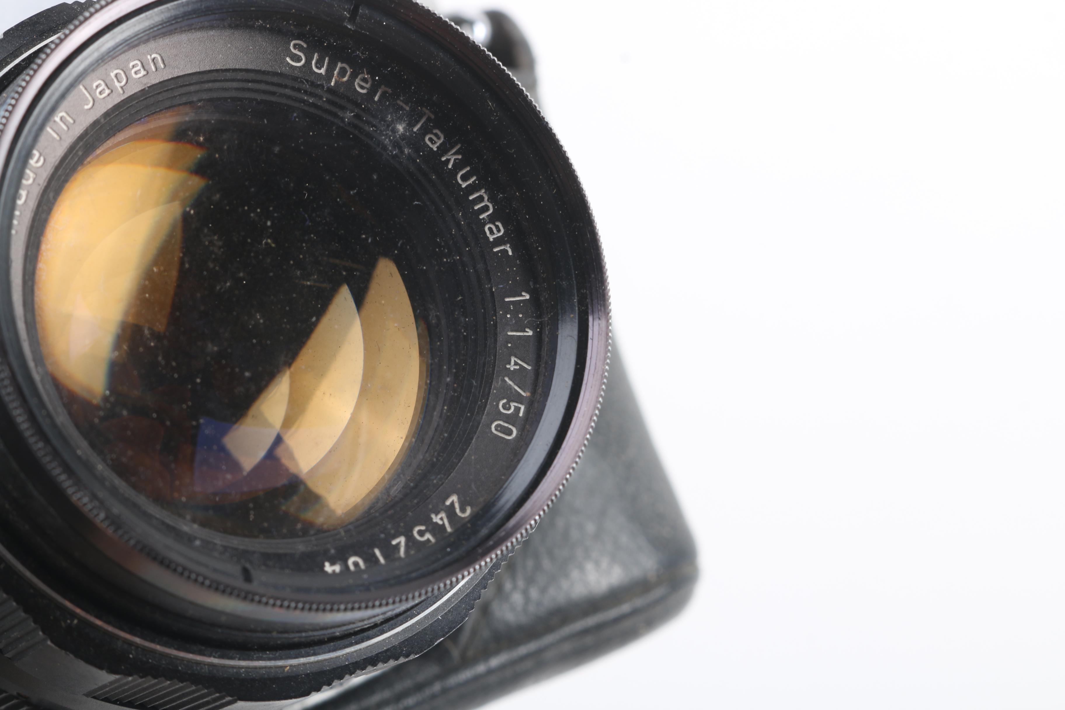 Pentax Spotmatic Camera and Accessories