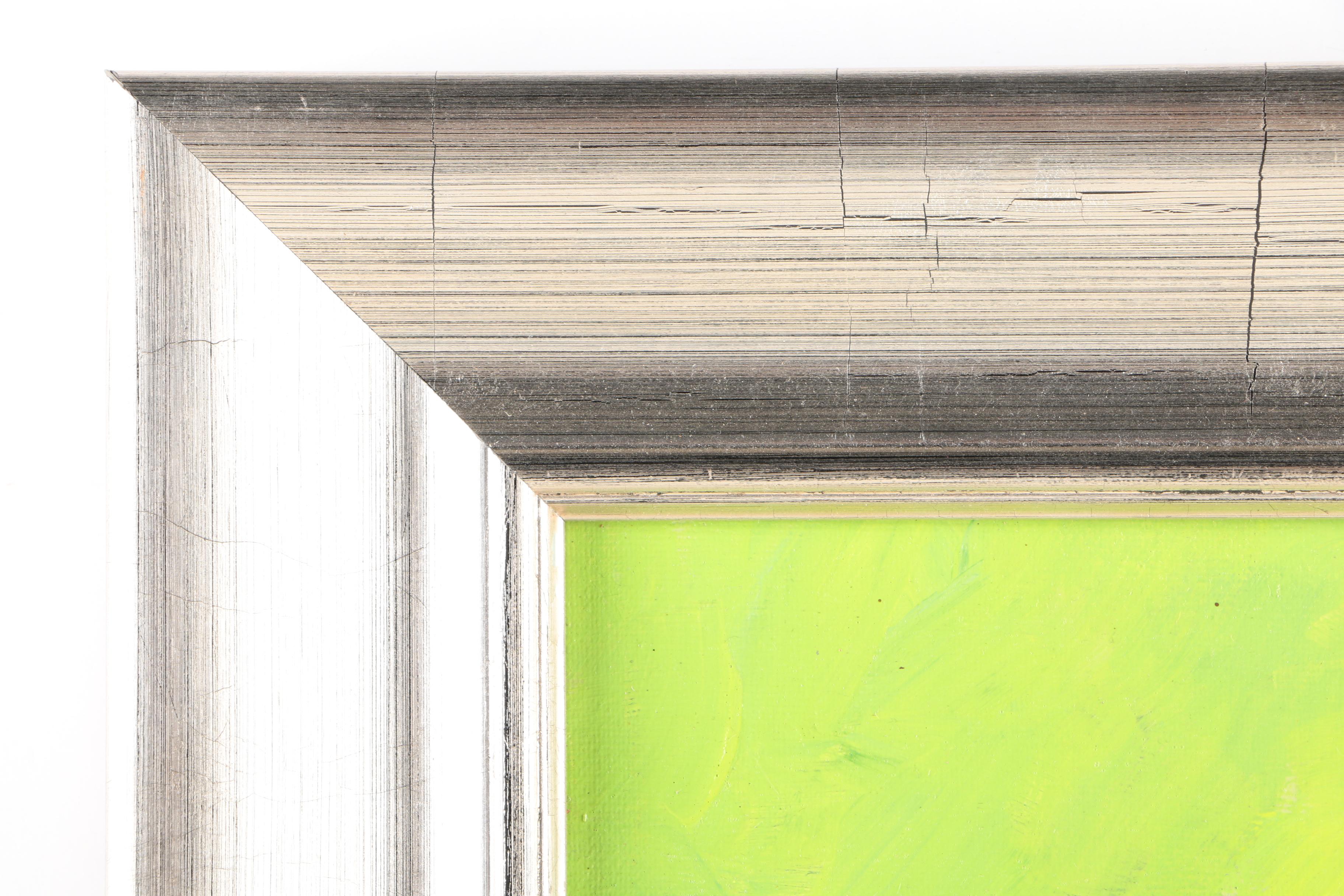 Nancy Cotterill Oil Paintings "Celadon Sky I" and "Celadon Sky II"