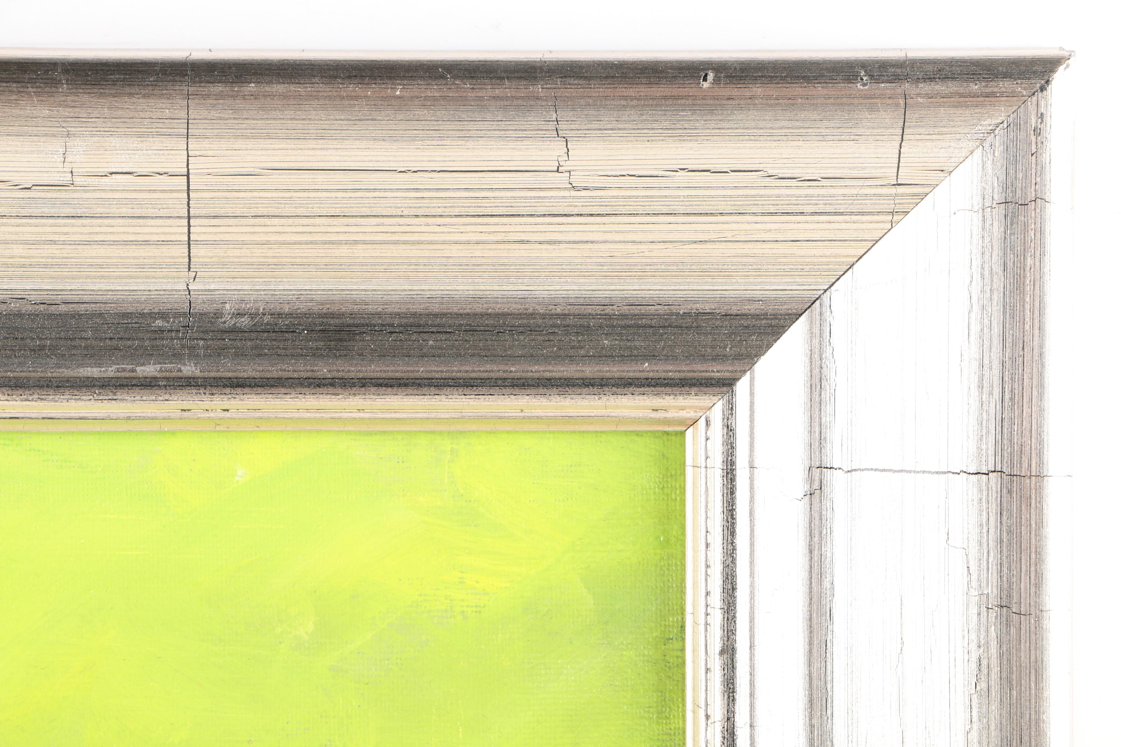 Nancy Cotterill Oil Paintings "Celadon Sky I" and "Celadon Sky II"