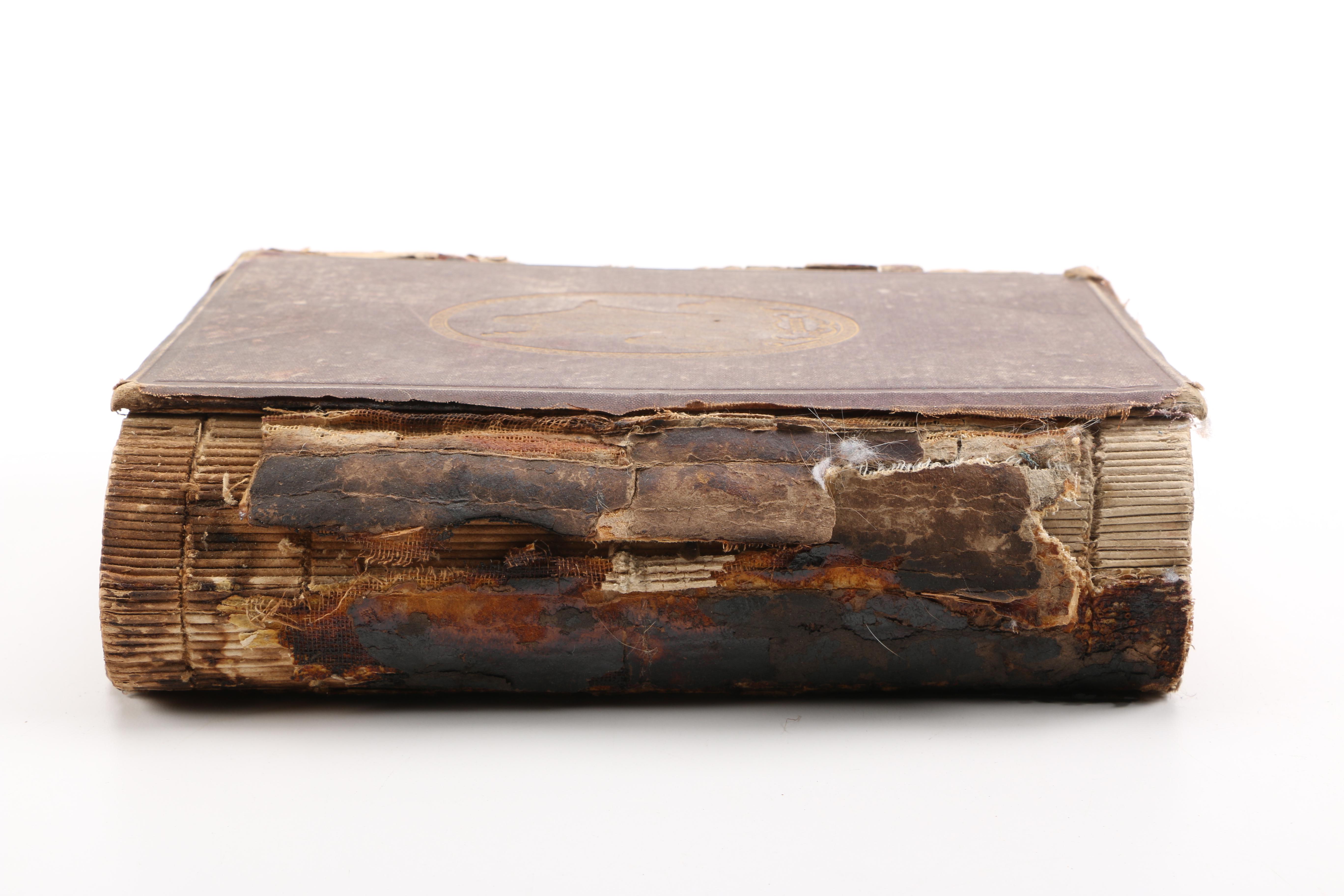 Assortment of Holy Bibles and Religious Poem Books