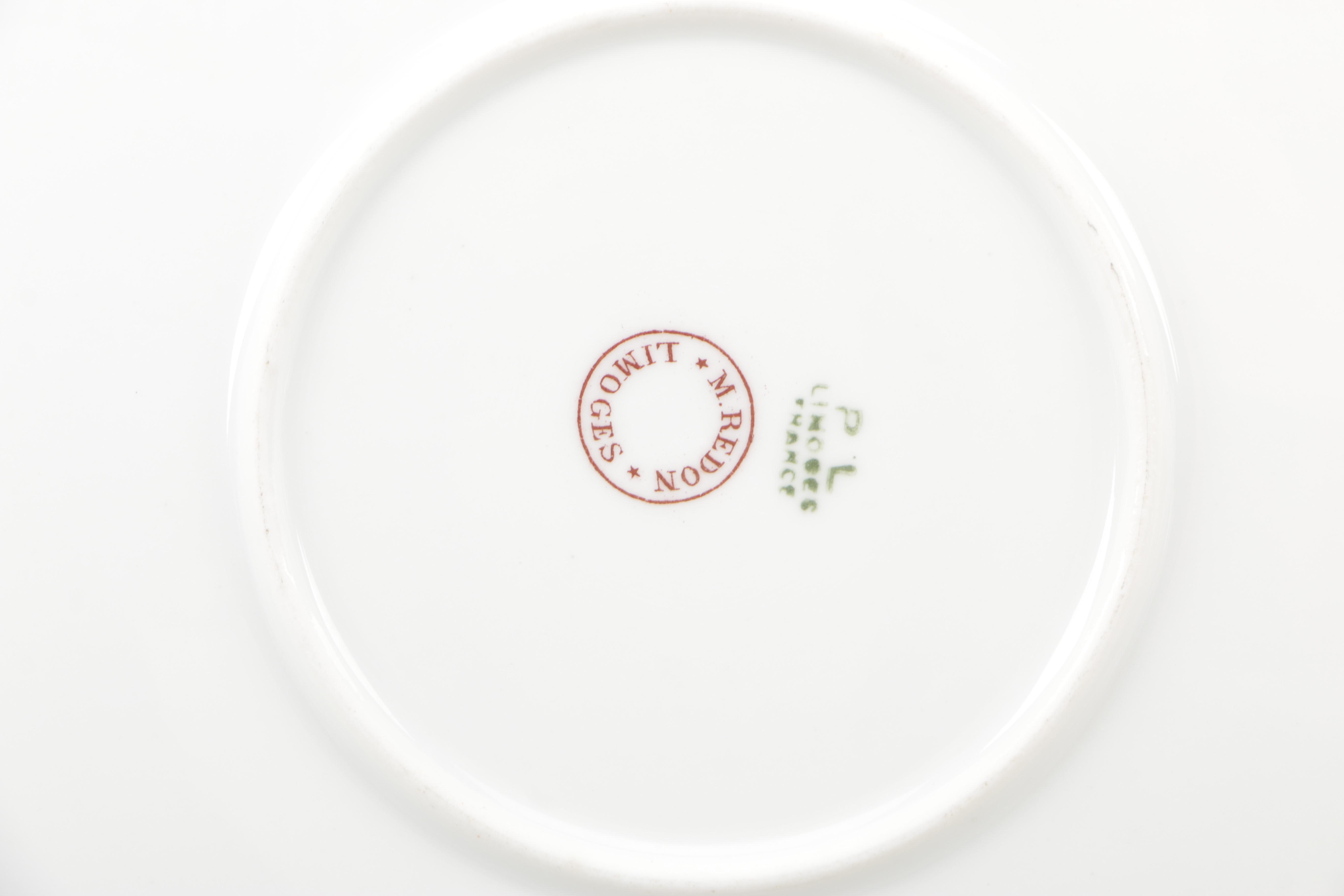 Limoges Porcelain Featuring Theodore Haviland and C.H. Field Circa 1900