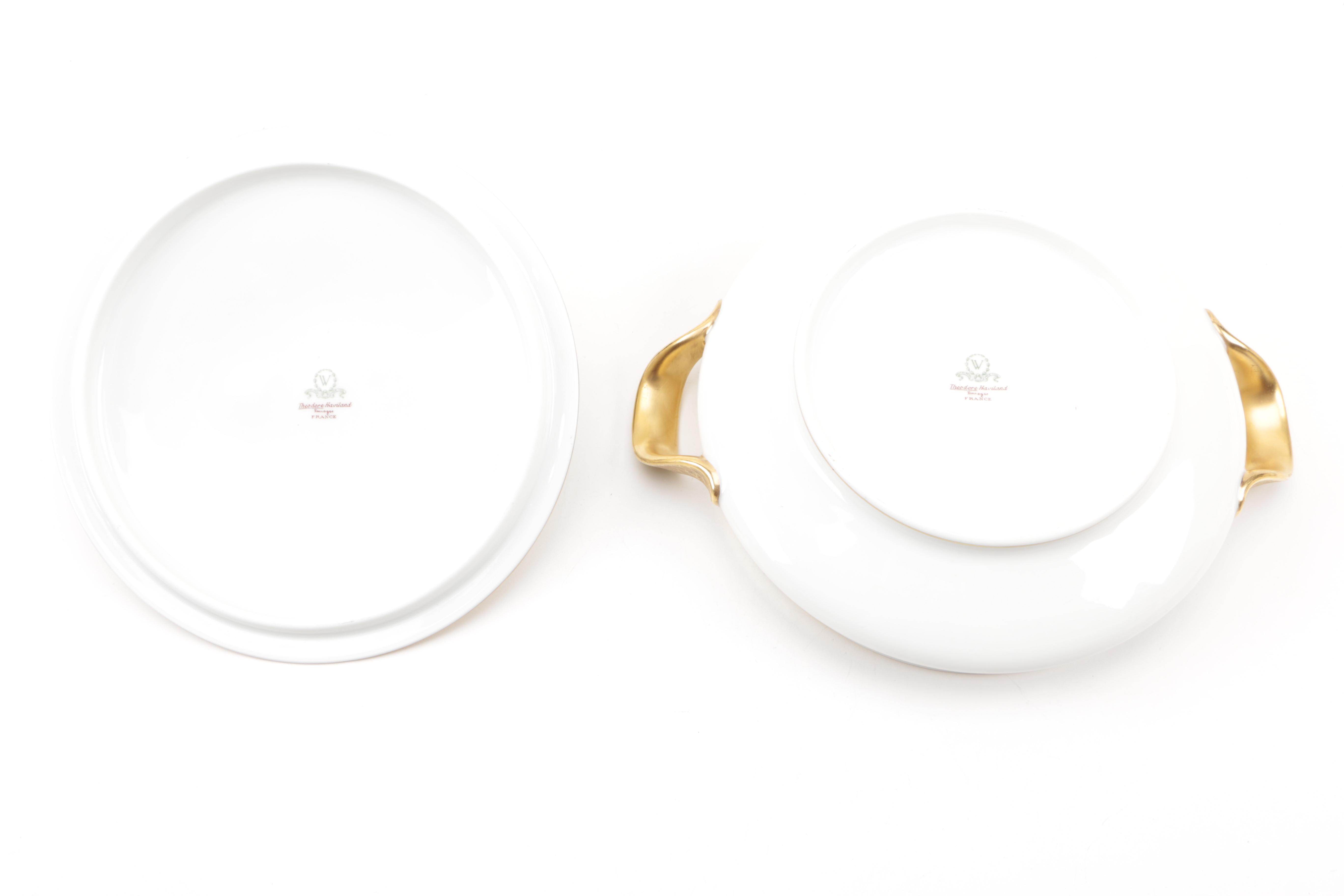 Limoges Porcelain Featuring Theodore Haviland and C.H. Field Circa 1900