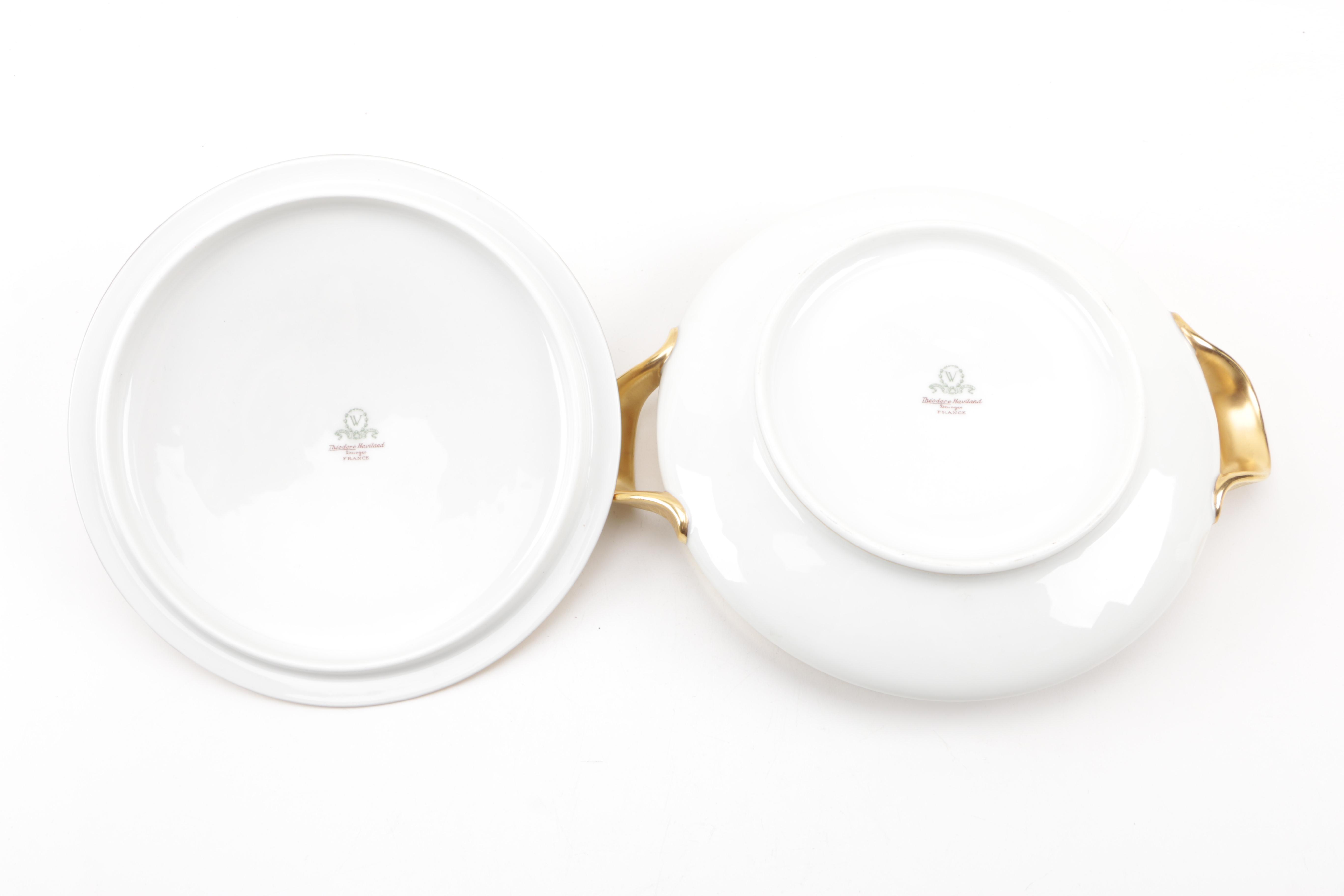 Limoges Porcelain Featuring Theodore Haviland and C.H. Field Circa 1900