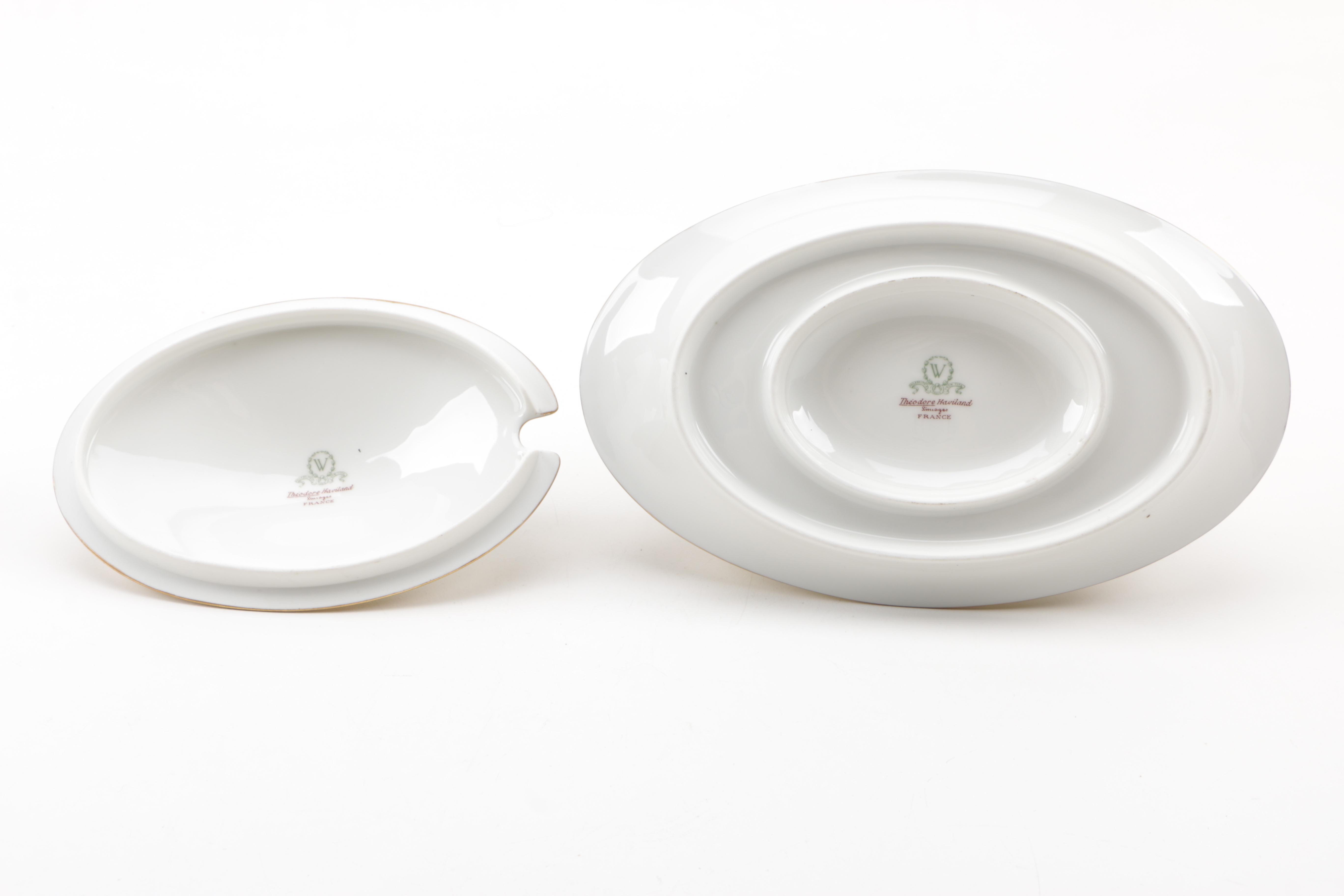 Limoges Porcelain Featuring Theodore Haviland and C.H. Field Circa 1900
