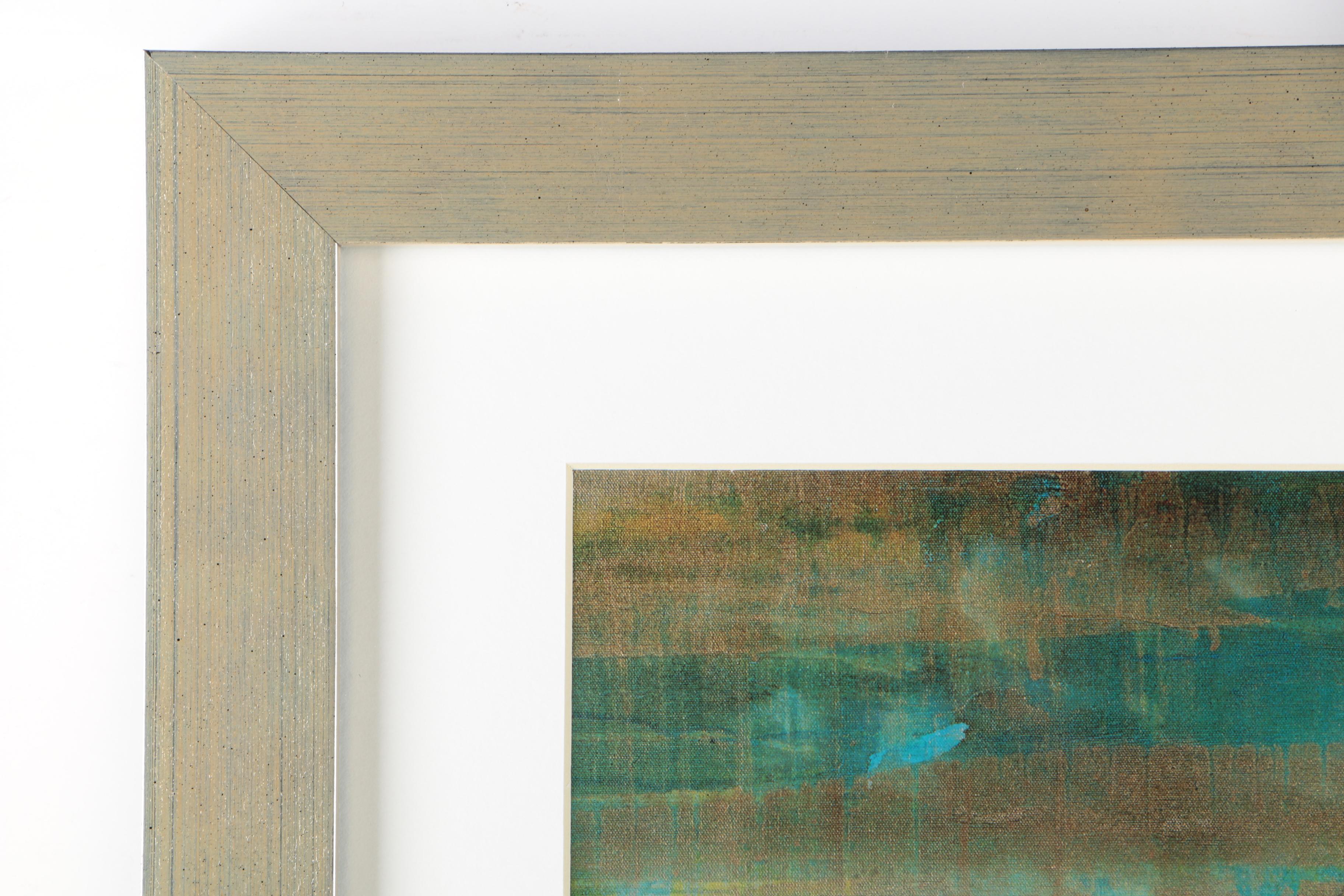 Offset Lithographs After Abstract Paintings Including Rita Vindedzis "Contempo I"