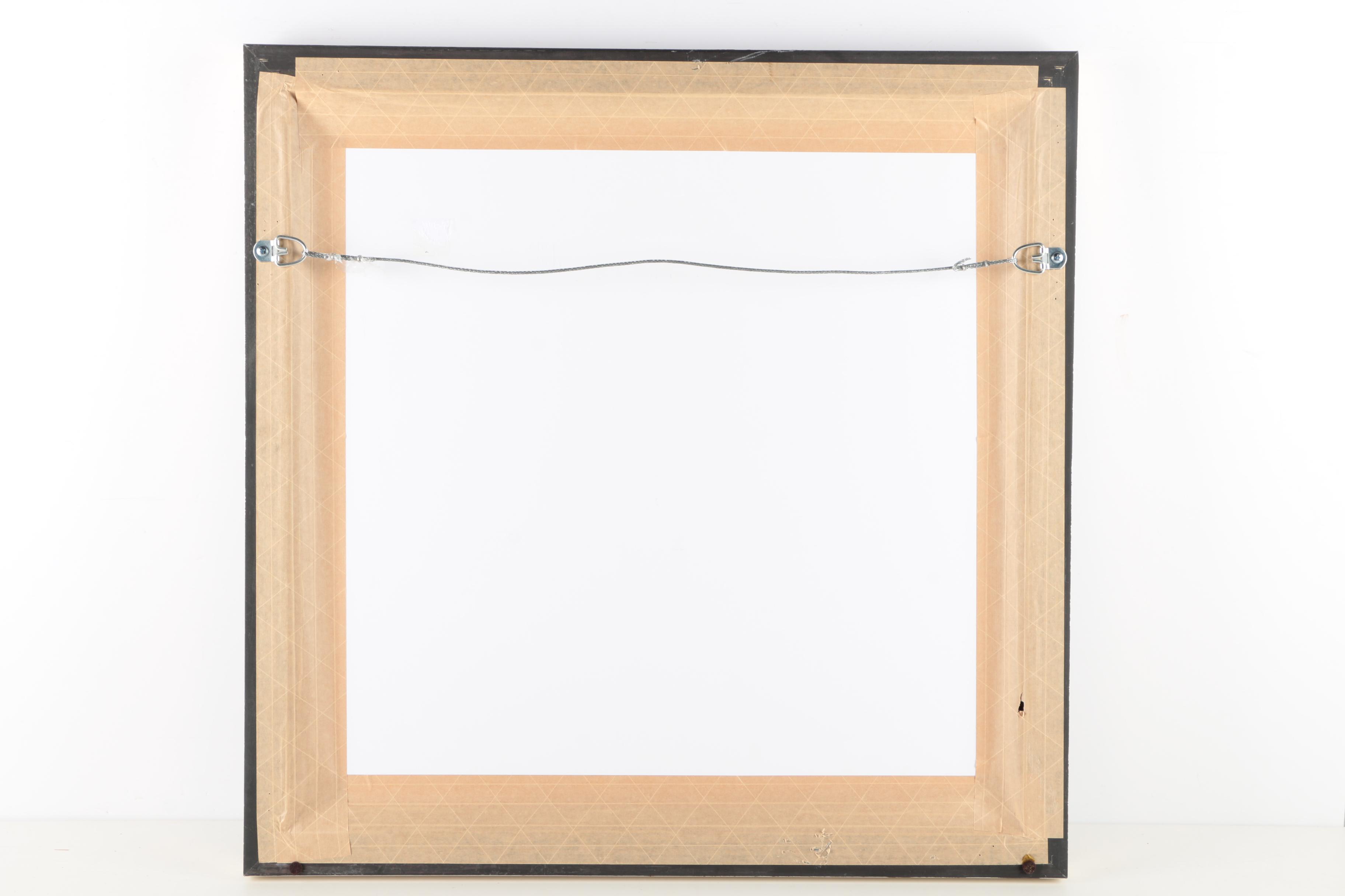 Offset Lithographs After Abstract Paintings Including Rita Vindedzis "Contempo I"