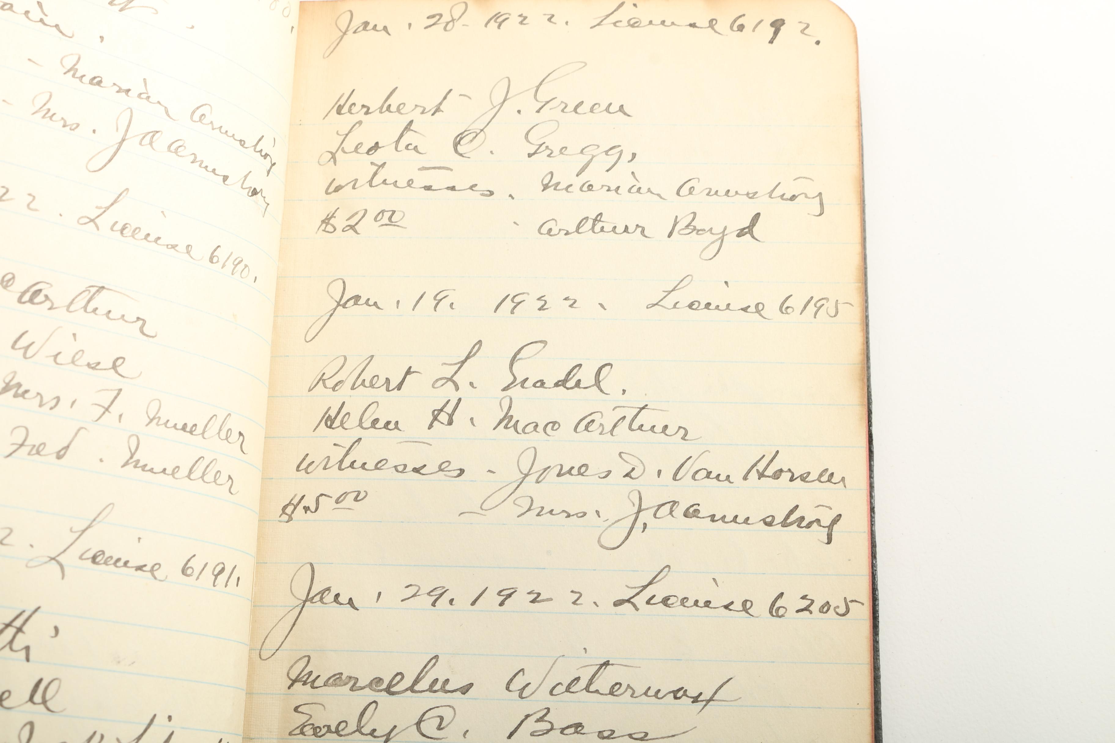 Vintage Church Paper Ephemera