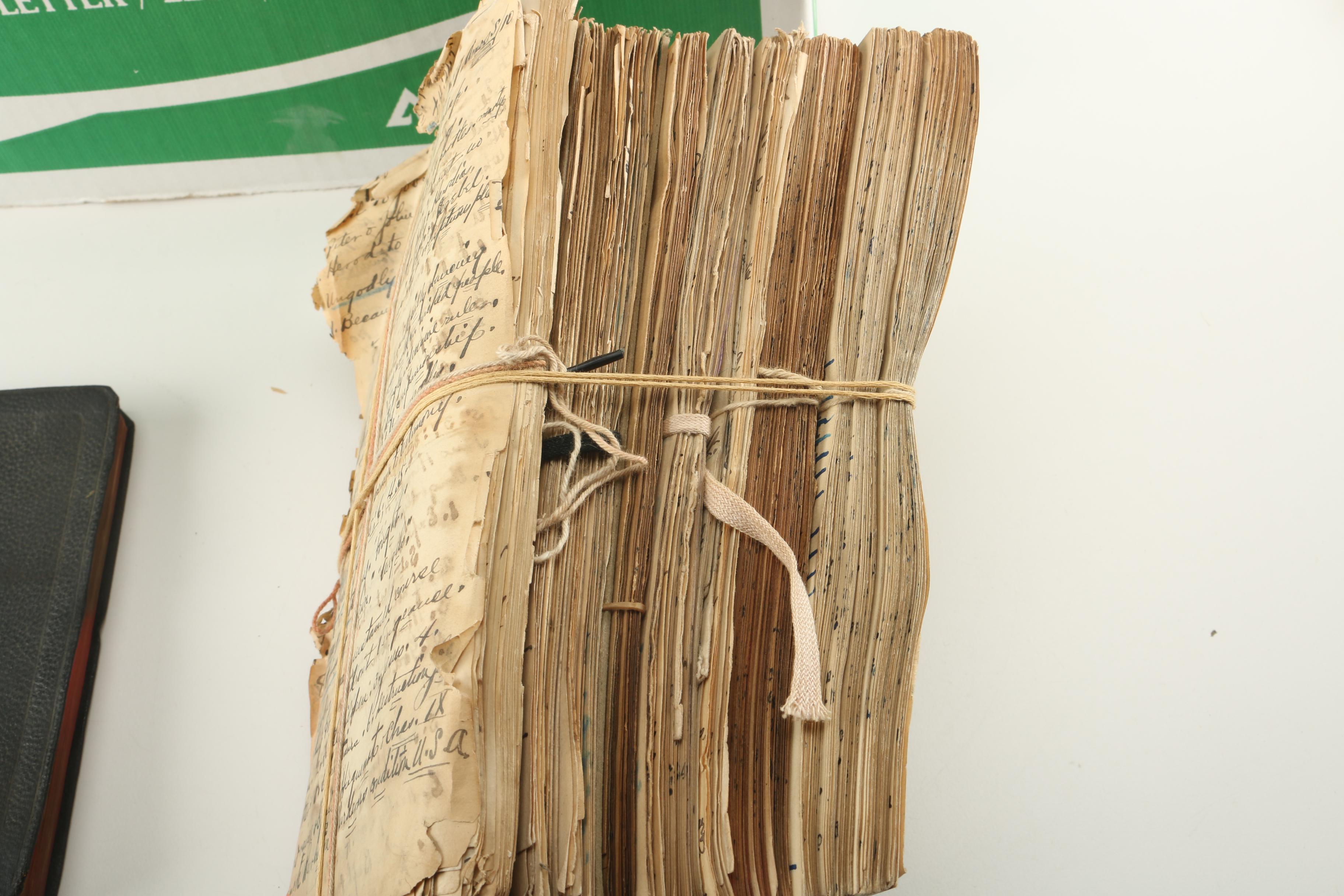 Vintage Church Paper Ephemera