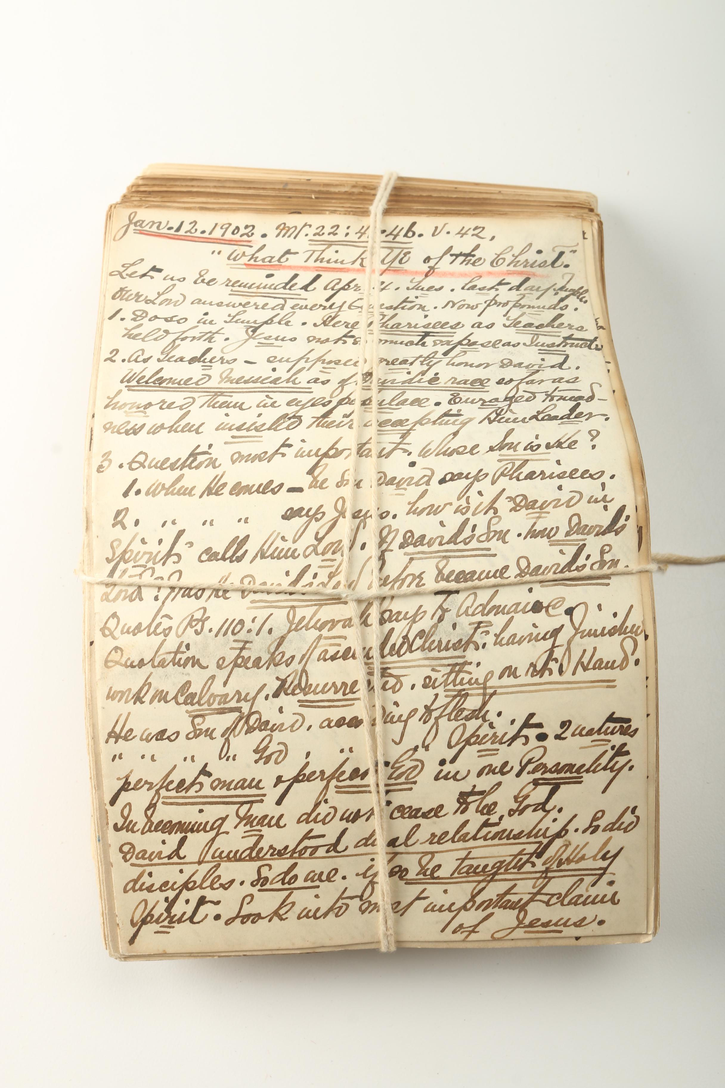 Vintage Church Paper Ephemera