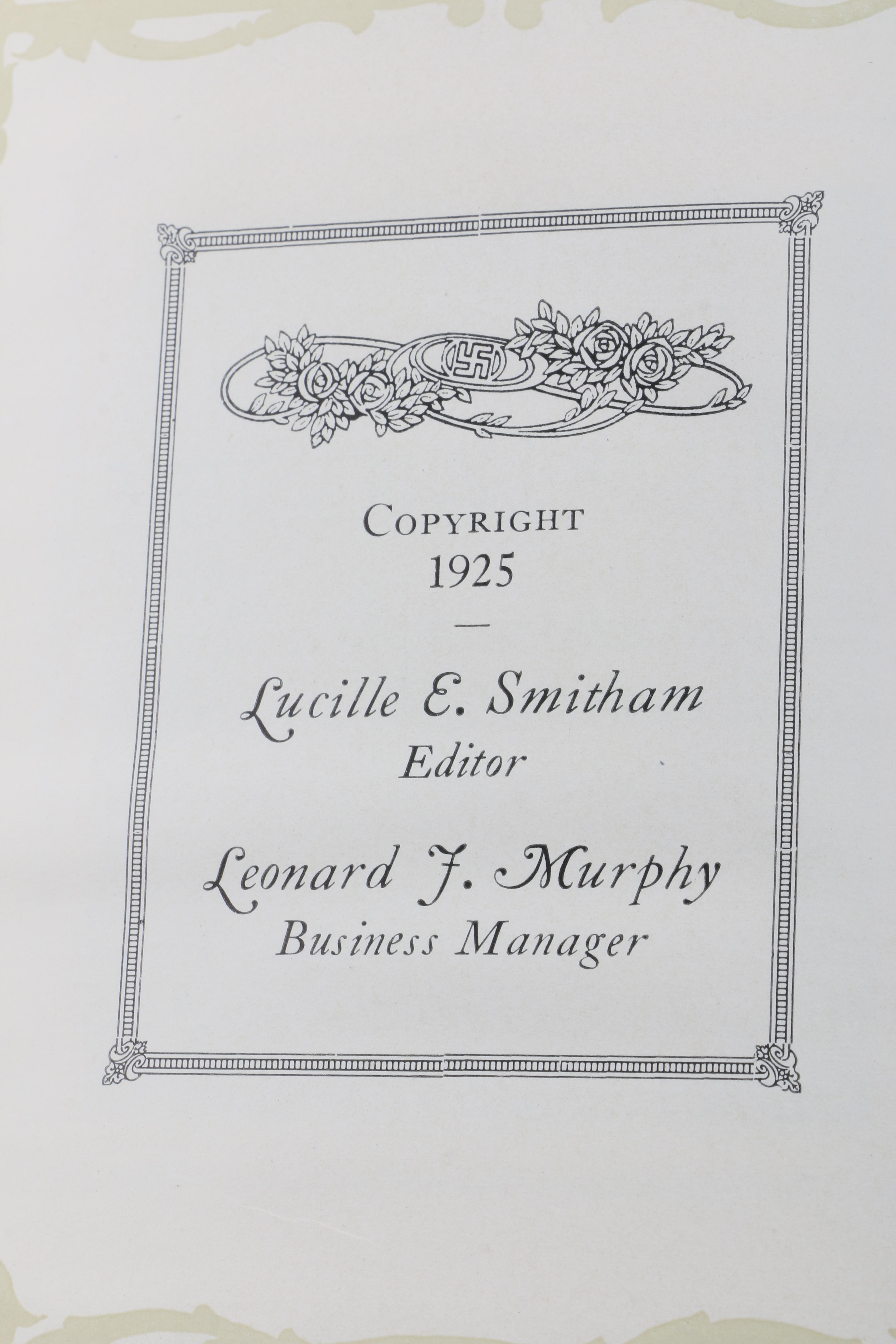 Collection of Univ. of Denver Kynewisbok Yearbooks from the 1920s