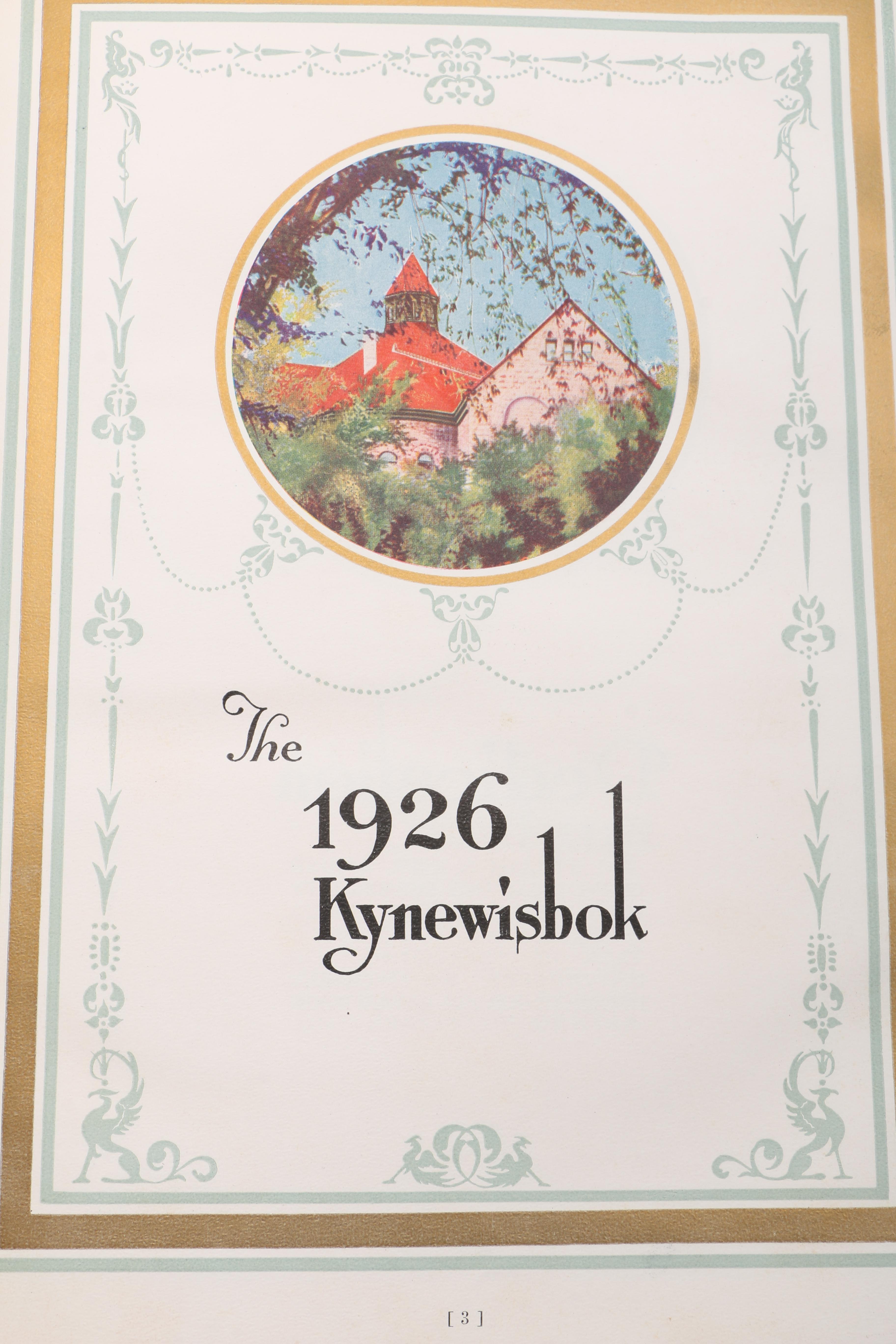 Collection of Univ. of Denver Kynewisbok Yearbooks from the 1920s
