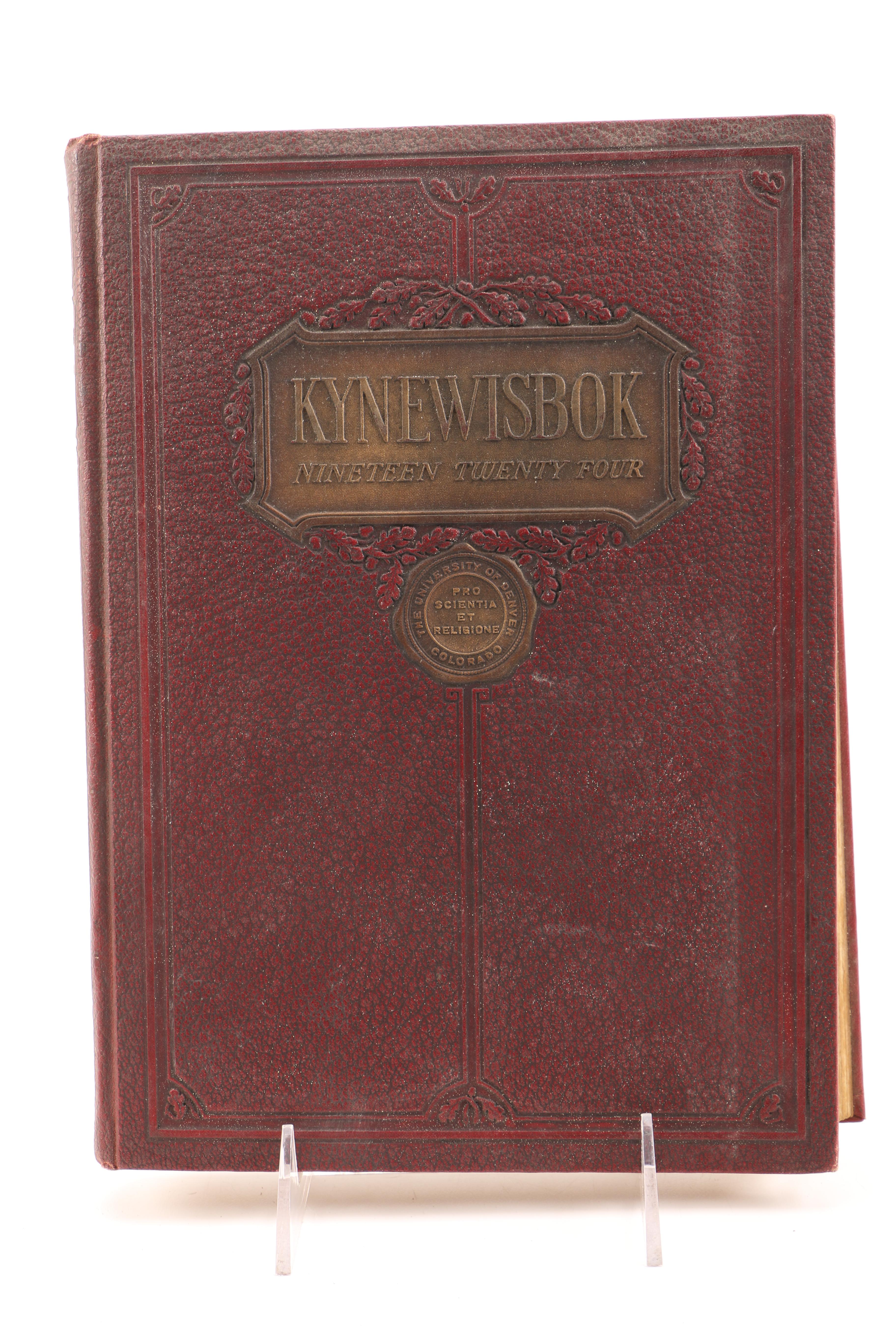 Collection of Univ. of Denver Kynewisbok Yearbooks from the 1920s