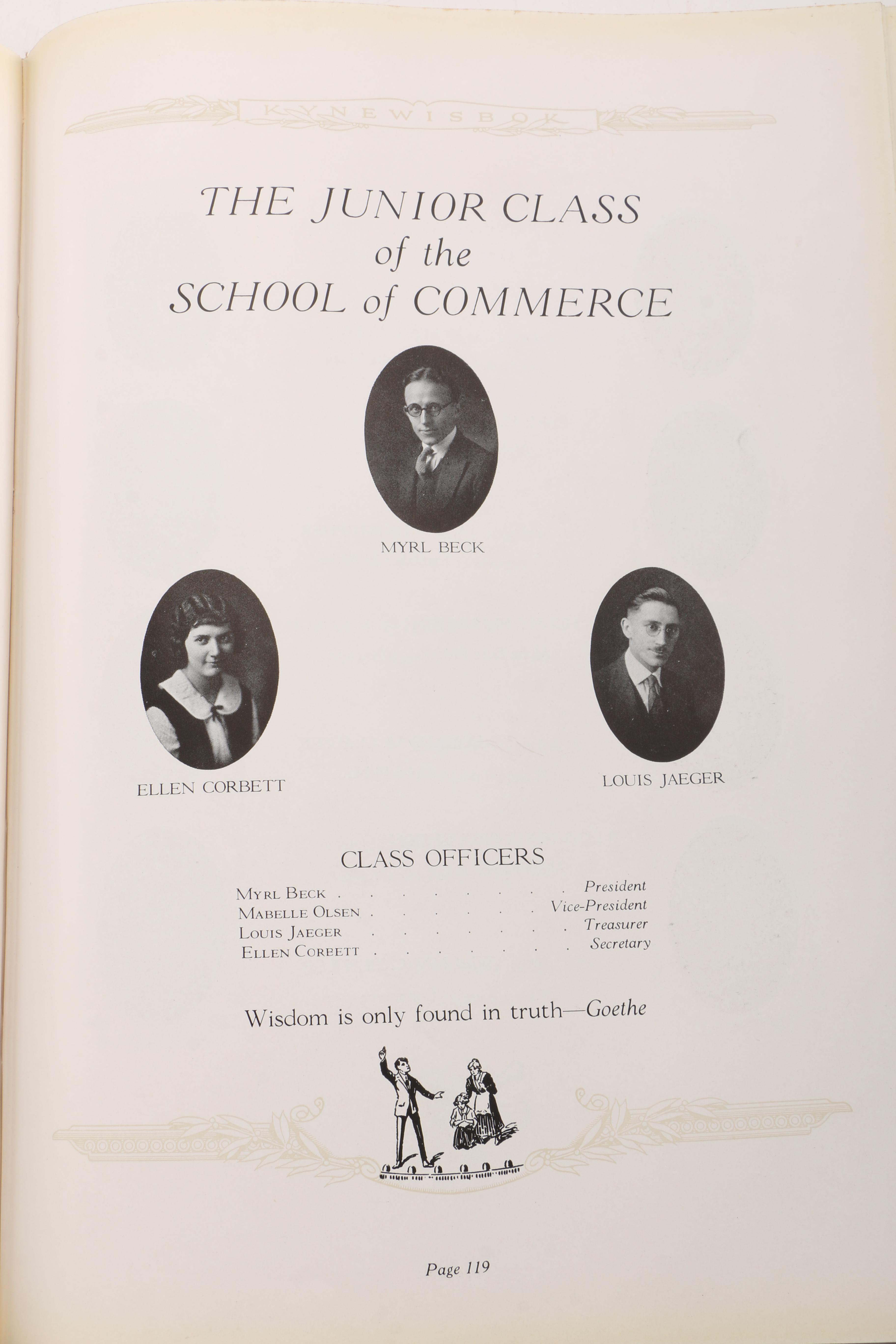 Collection of Univ. of Denver Kynewisbok Yearbooks from the 1920s