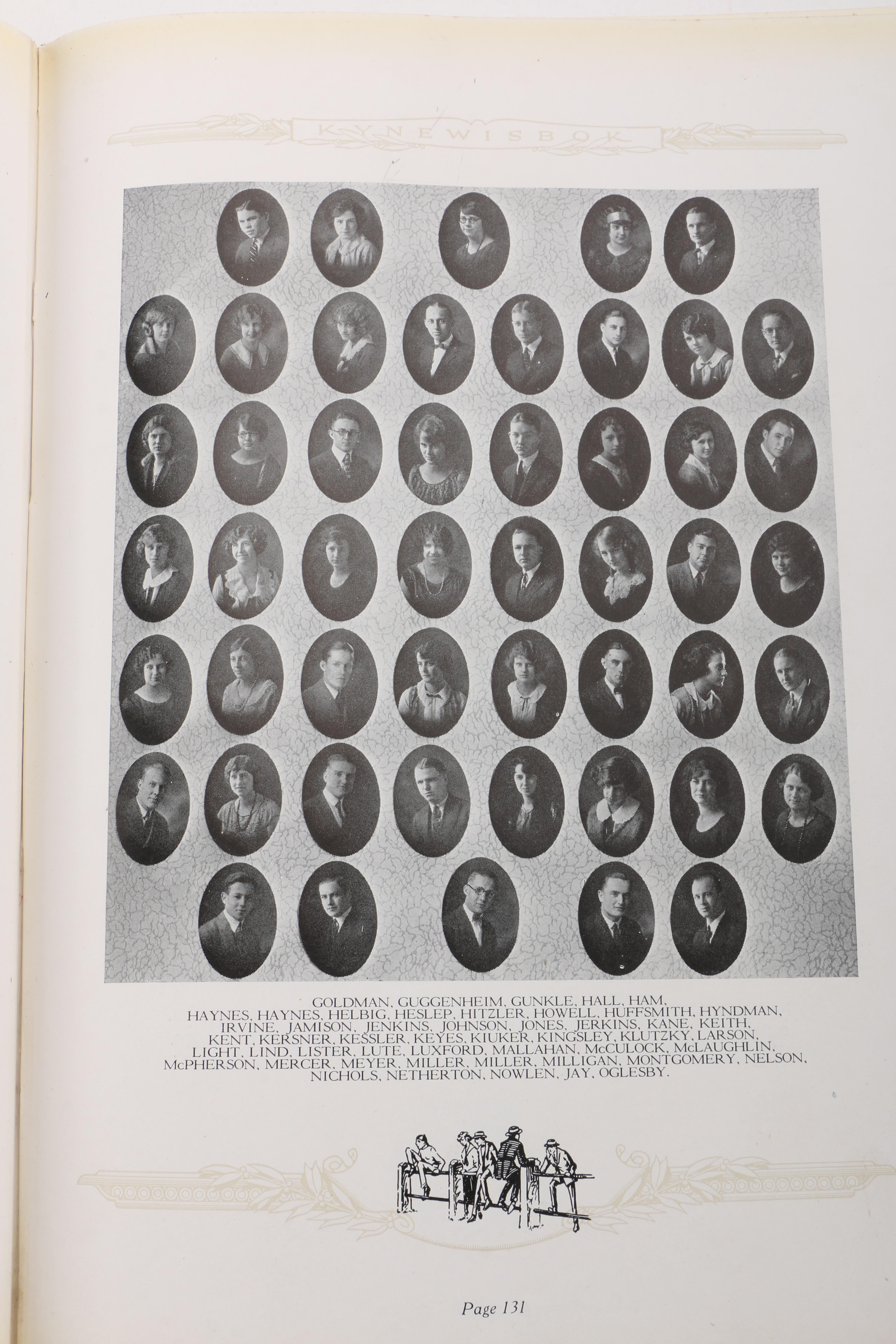 Collection of Univ. of Denver Kynewisbok Yearbooks from the 1920s